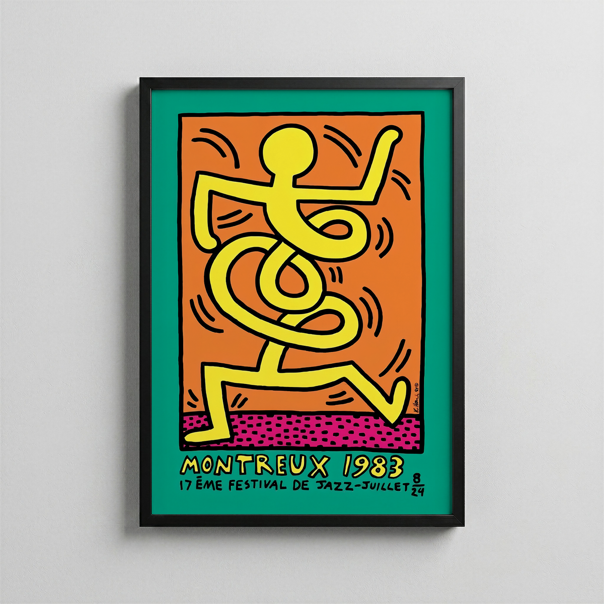 Keith Haring – Montreux Jazz Festival 1983