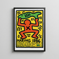 Keith Haring – Stedelijk Museum Amsterdam Exhibition Poster (1986)