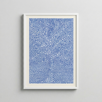 Kök — Line Art Poster