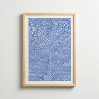Kök — Line Art Poster