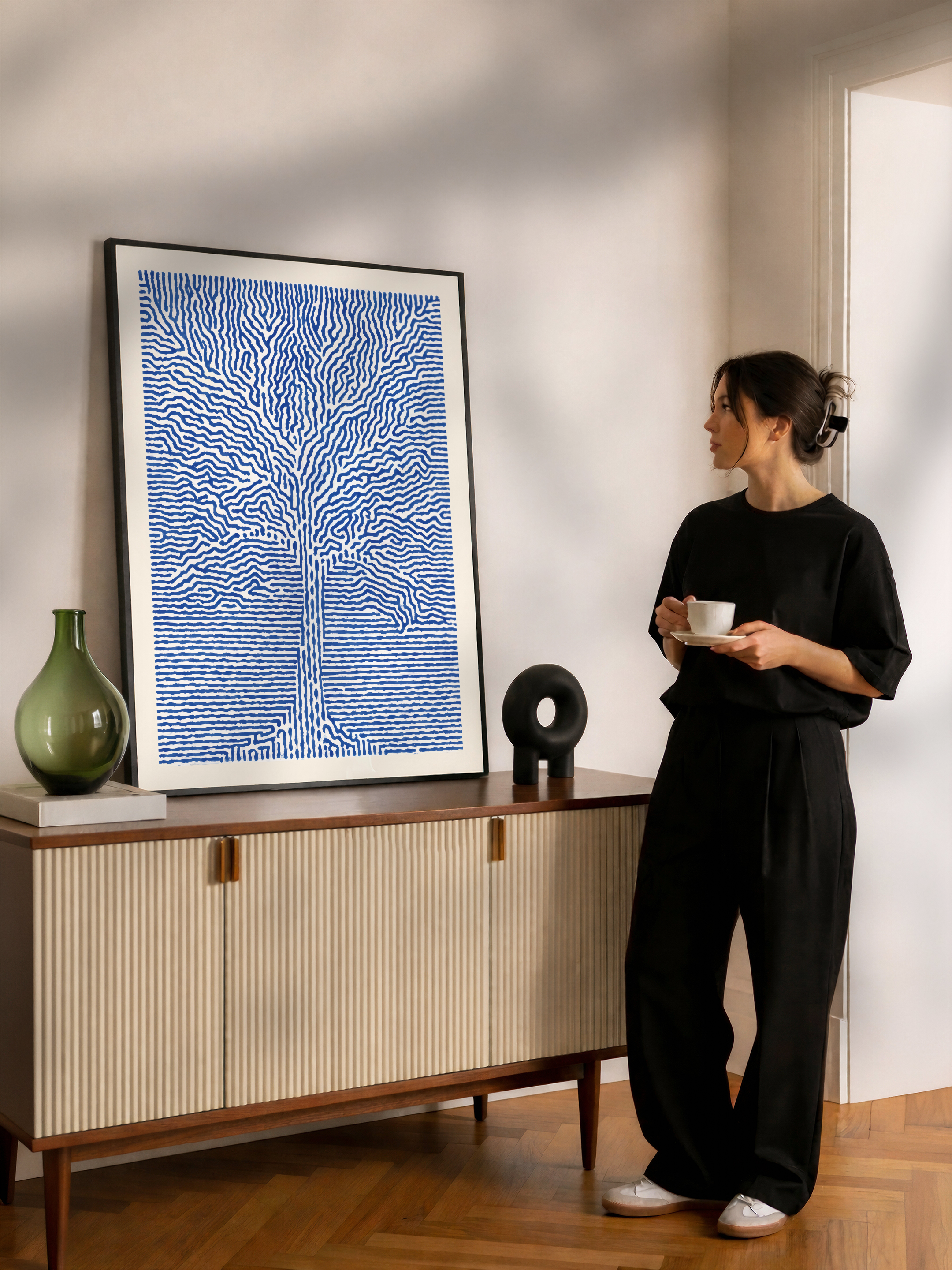 Kök — Line Art Poster
