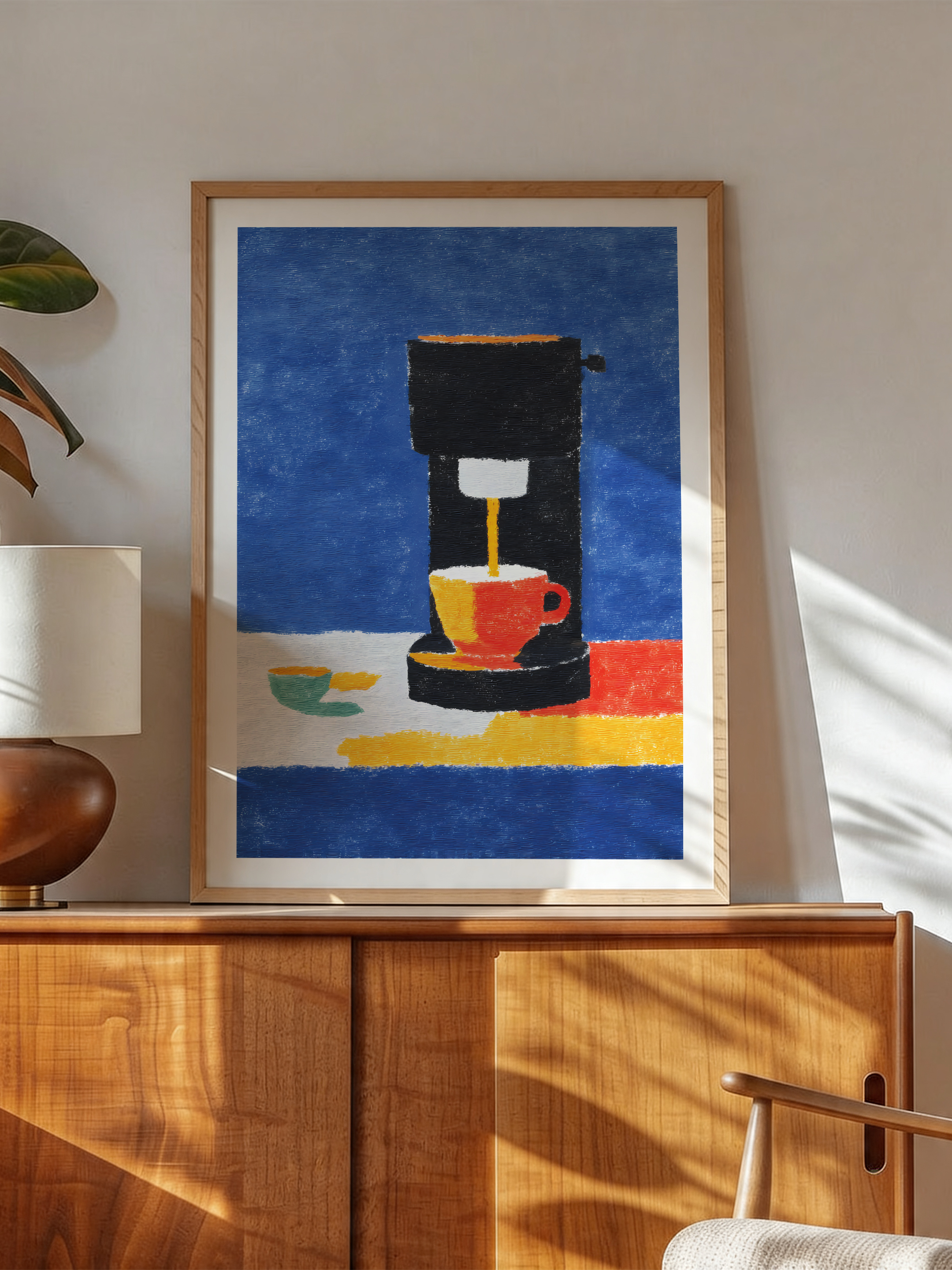 Sabah — Coffee Illustration Poster