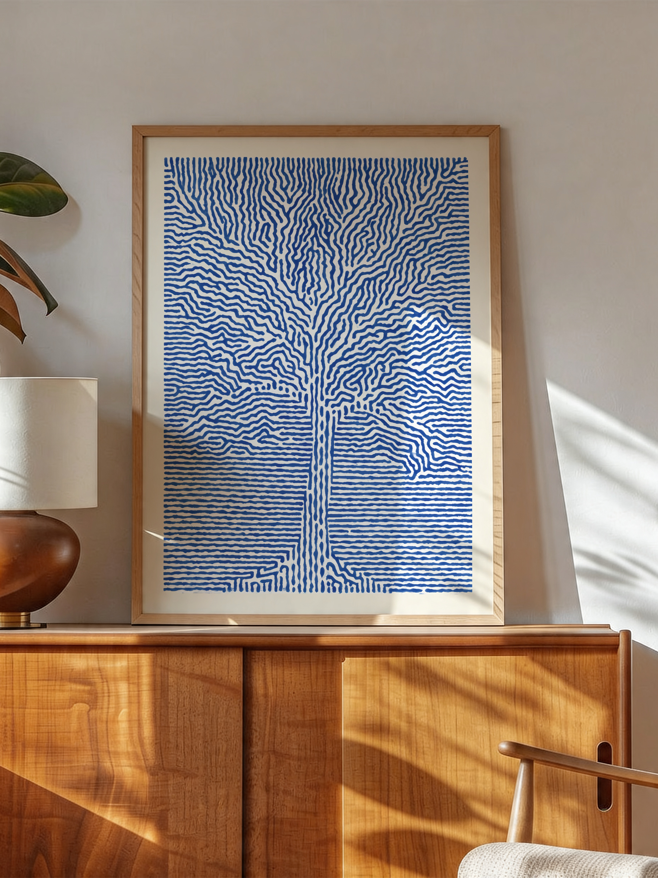 Kök — Line Art Poster