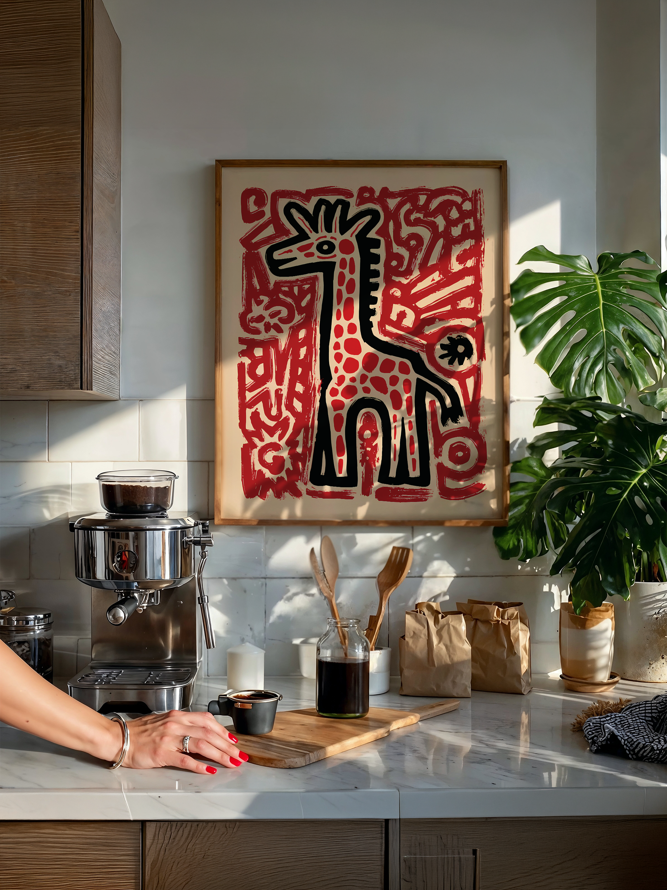 Kabile — Animal Illustration Poster