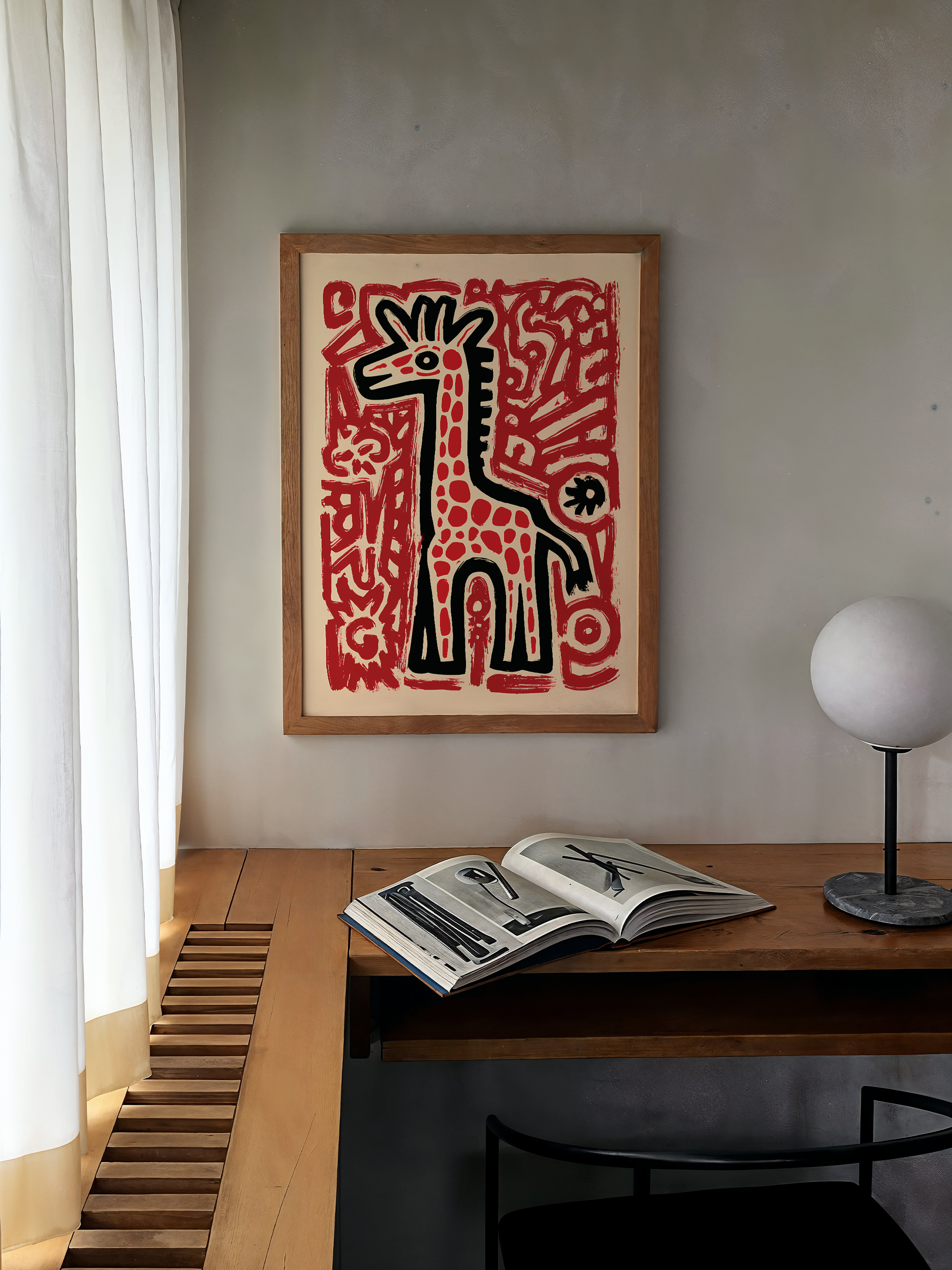 Kabile — Animal Illustration Poster
