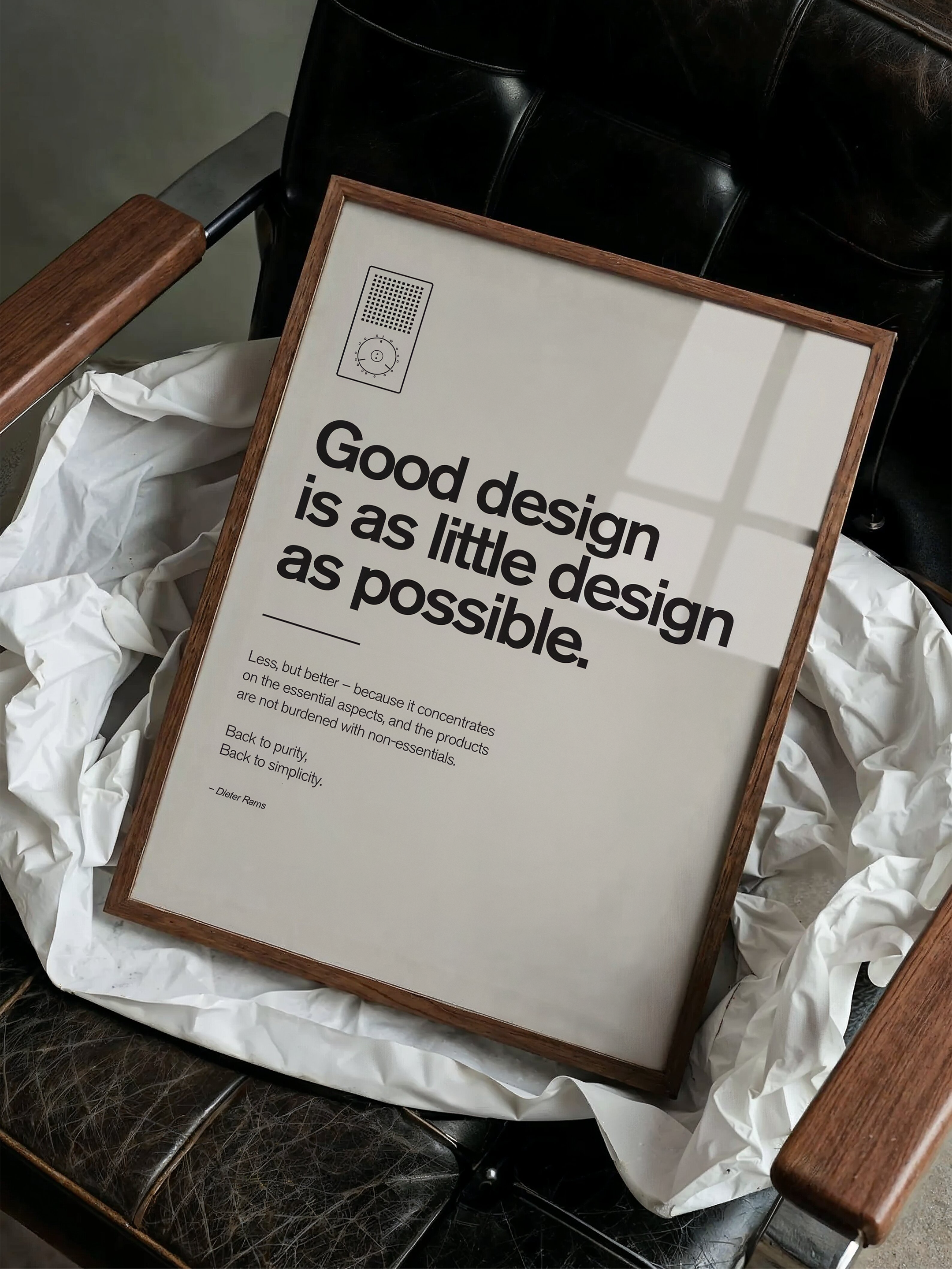 Dieter Rams – Good Design Is as Little Design as Possible