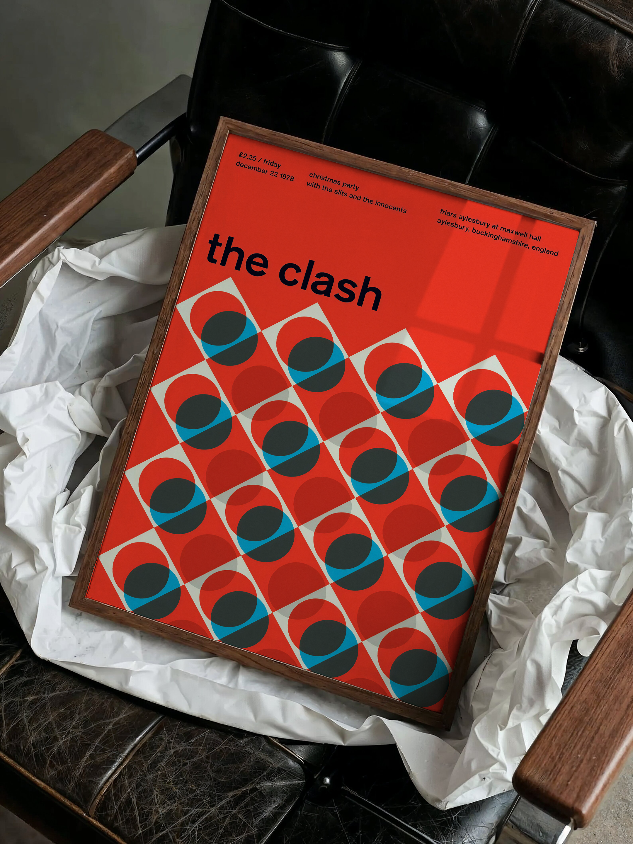 The Clash – Geometrik Punk Posteri