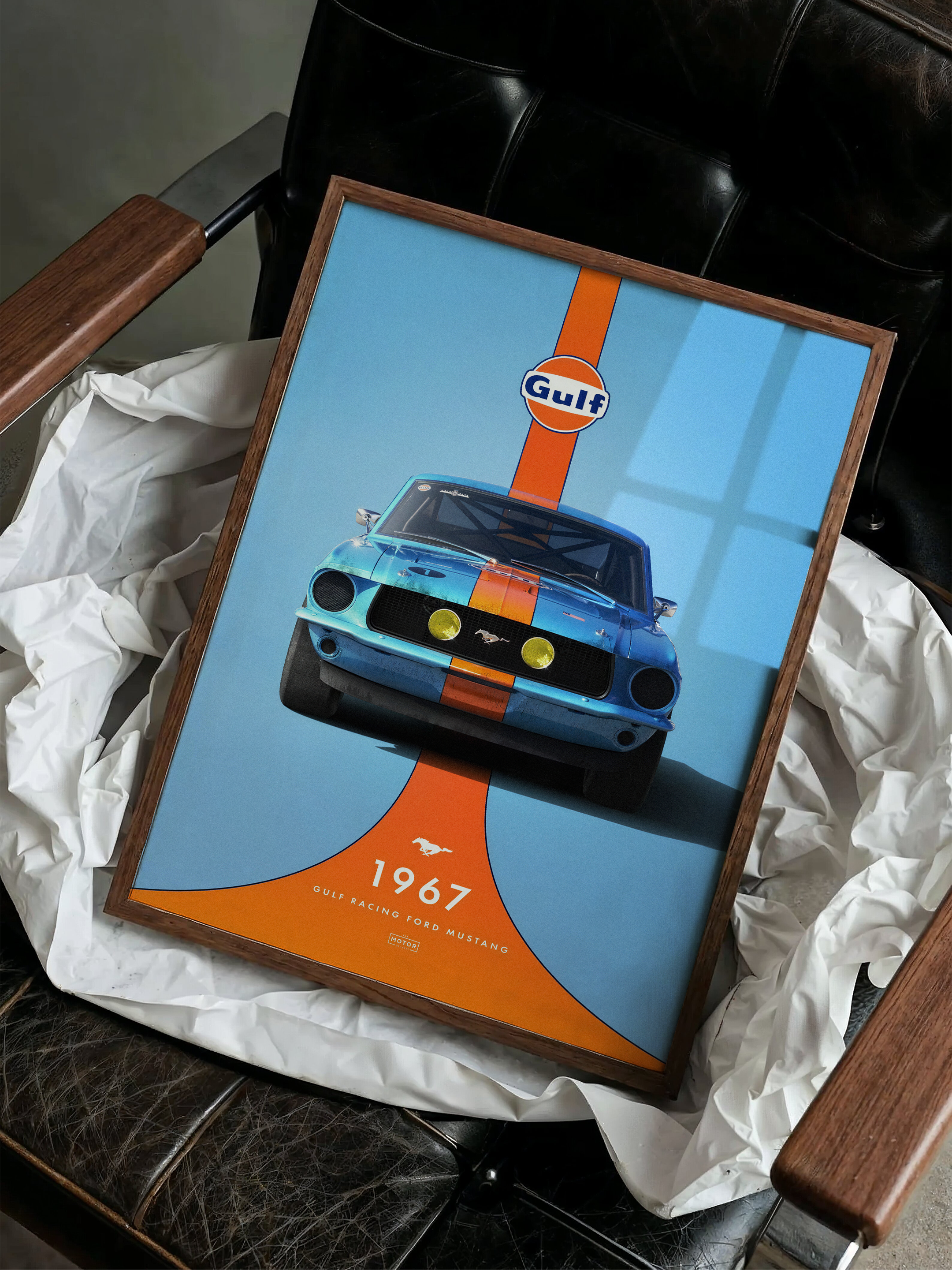 Gulf Racing Ford Mustang 1967