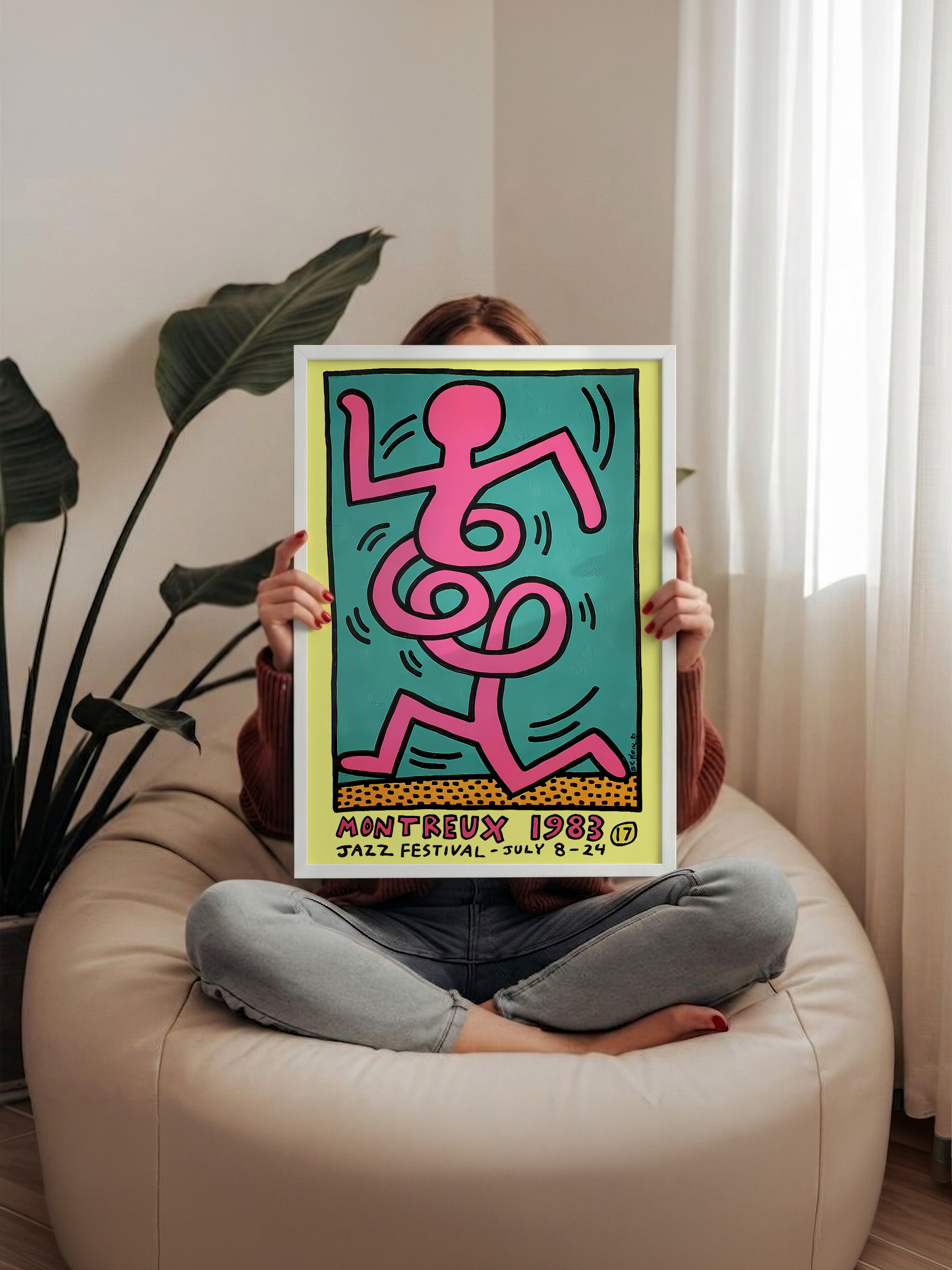 Keith Haring - Montreux Jazz Festival 1983