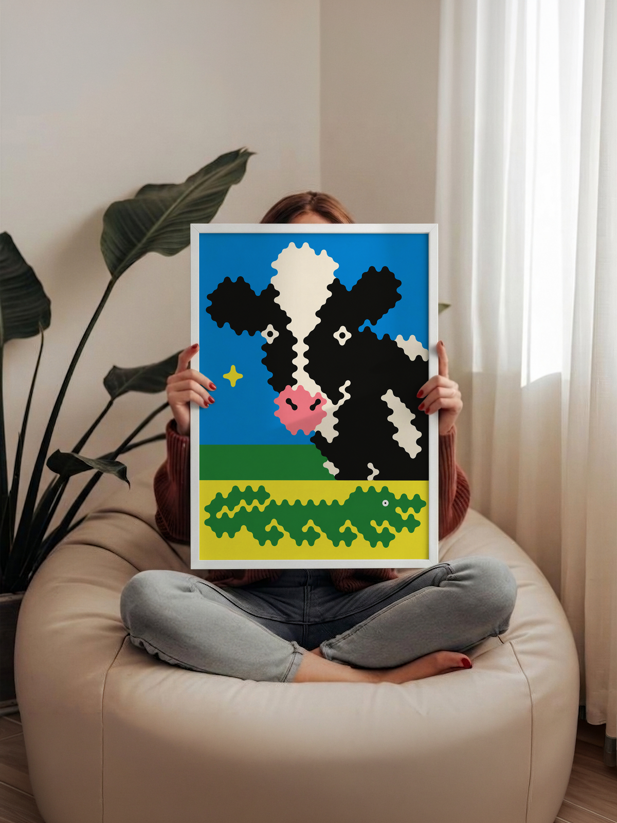 Pixel Cow