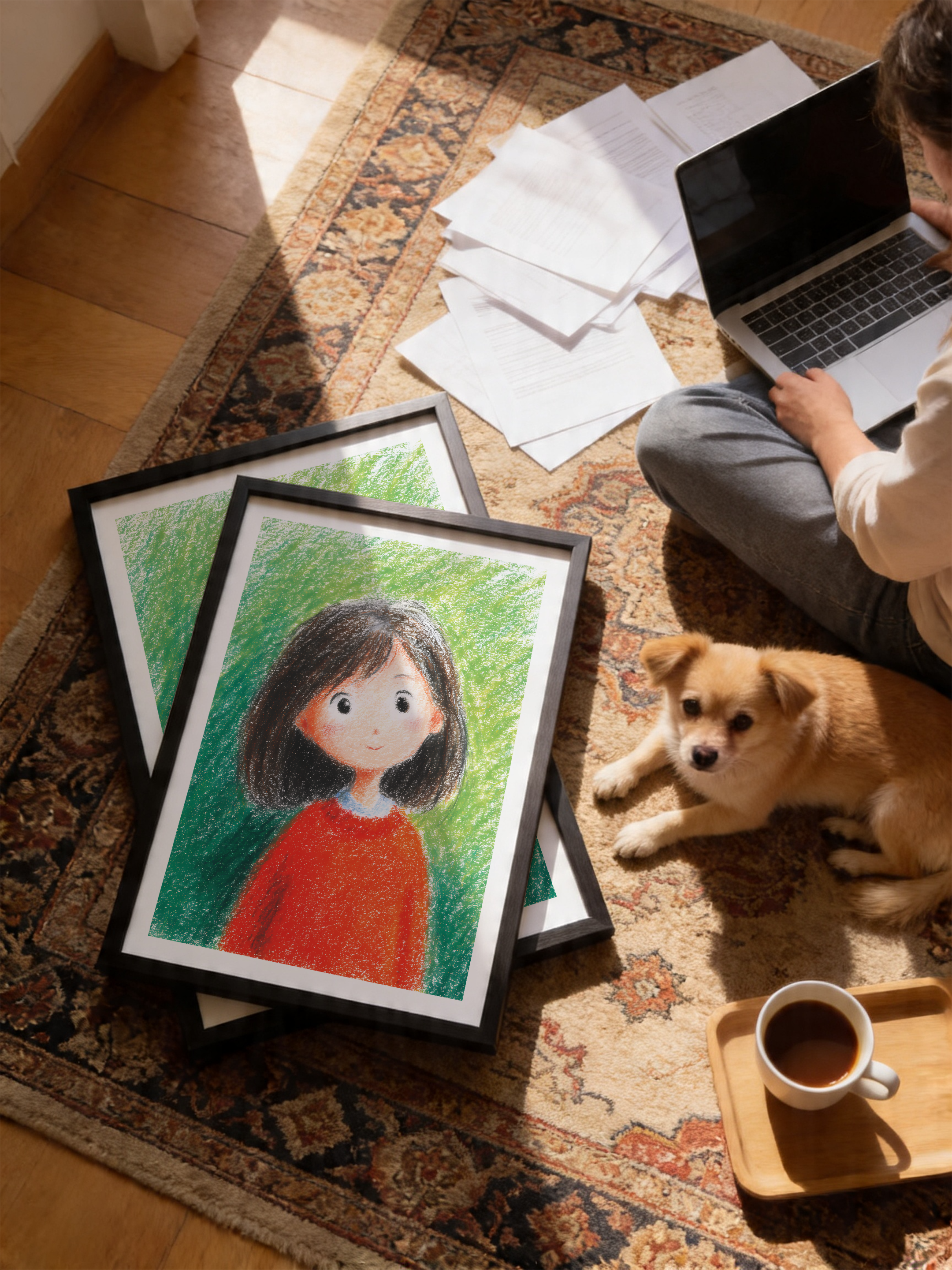 İçimdeki Çocuk — Illustration Poster