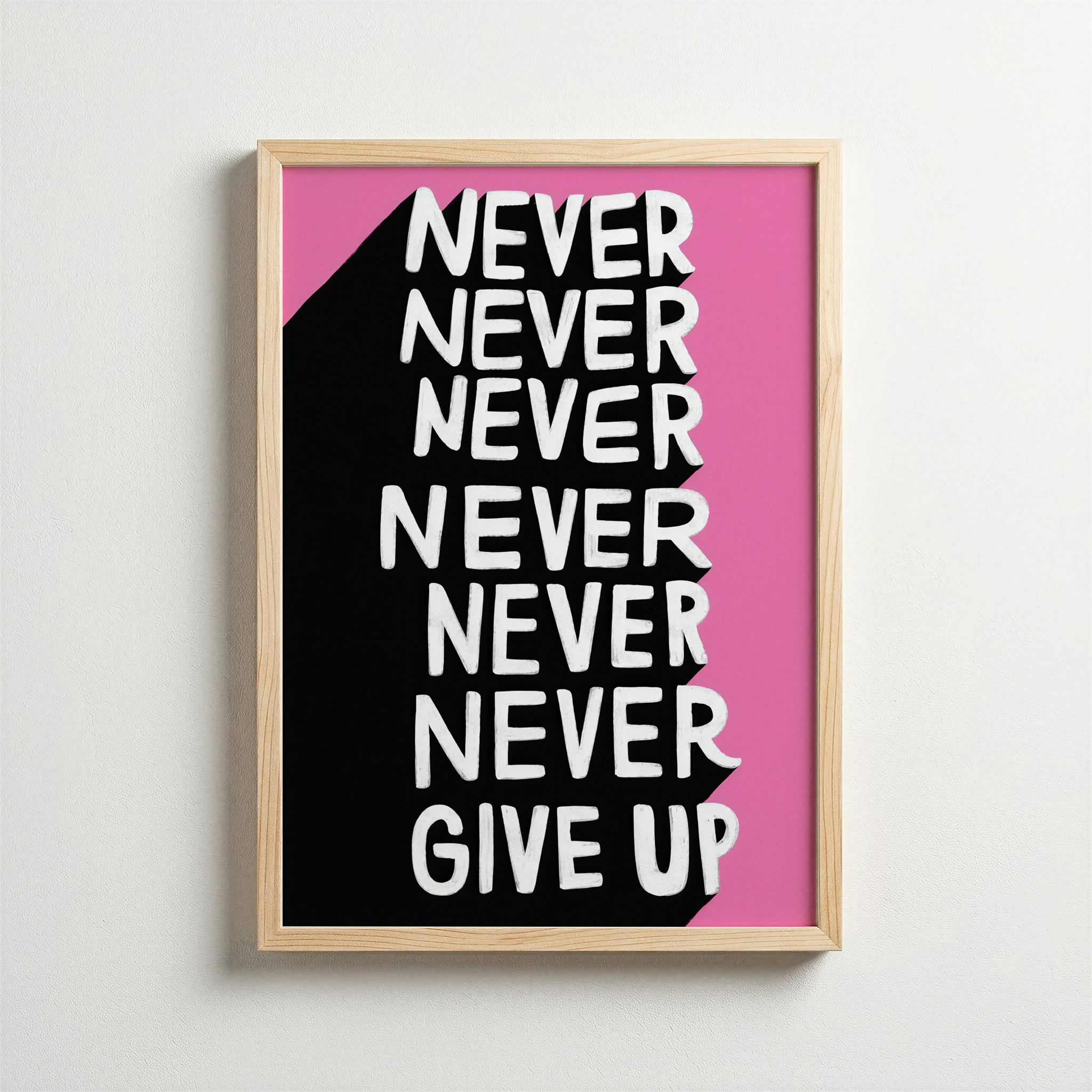 Never Give Up