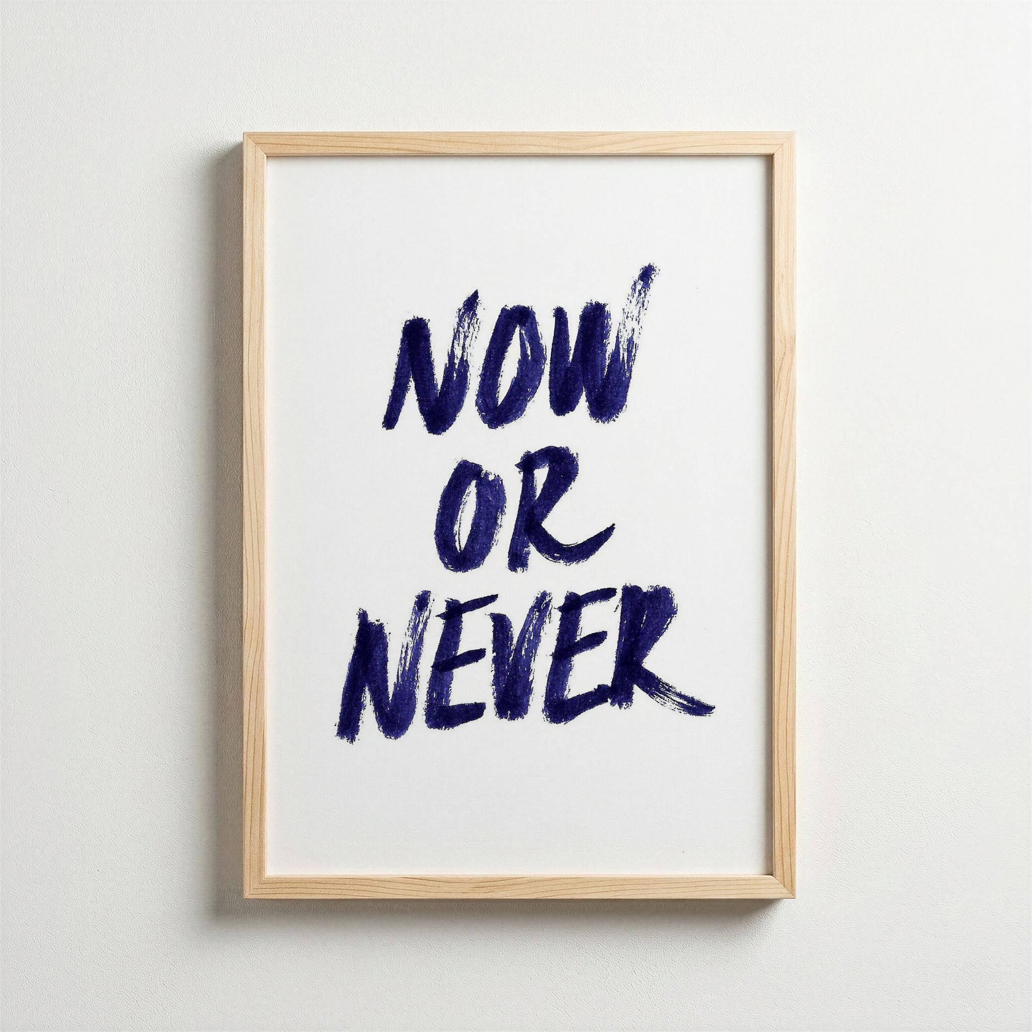 Now or Never