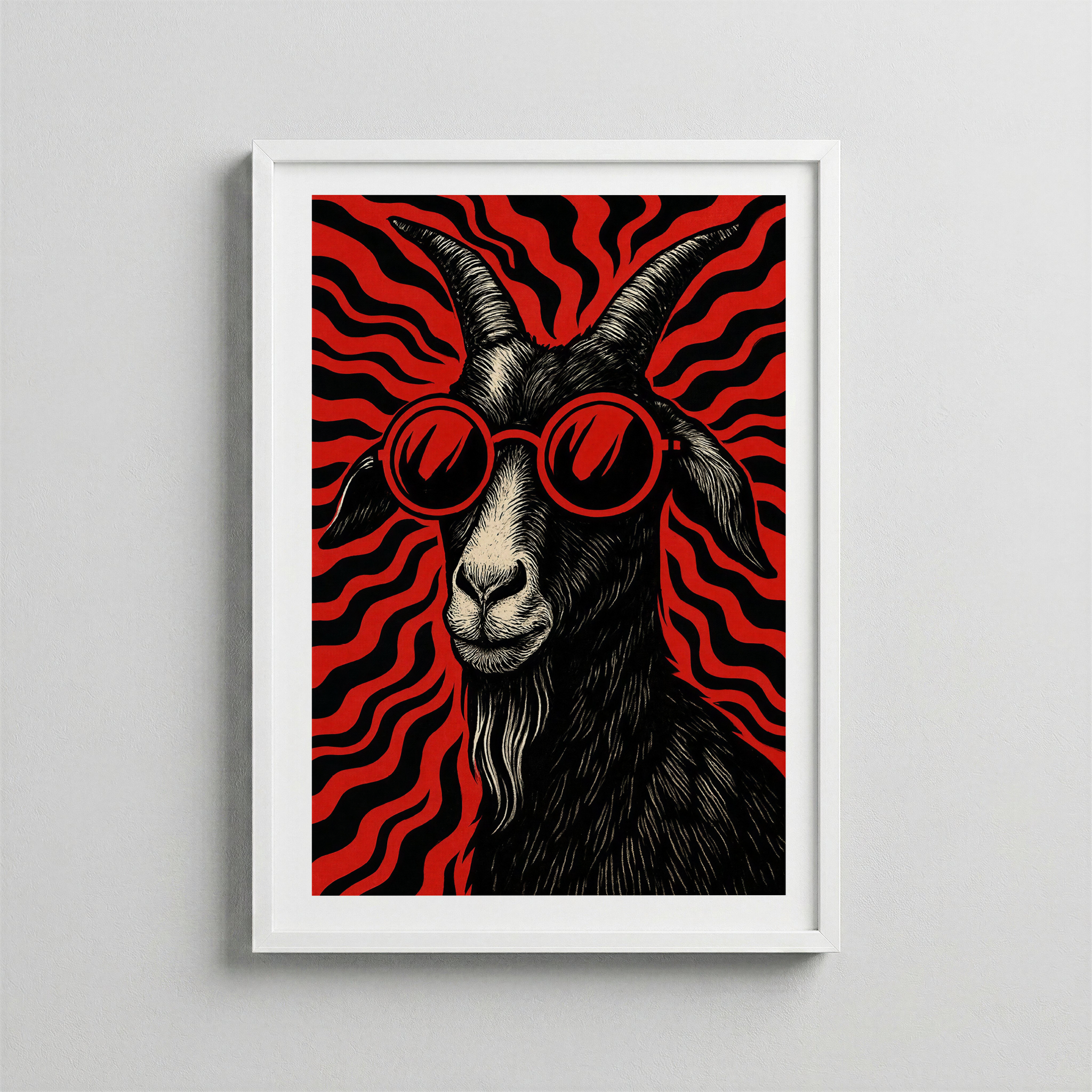 Psychedelic Goat