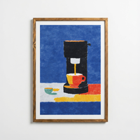 Sabah — Coffee Illustration Poster