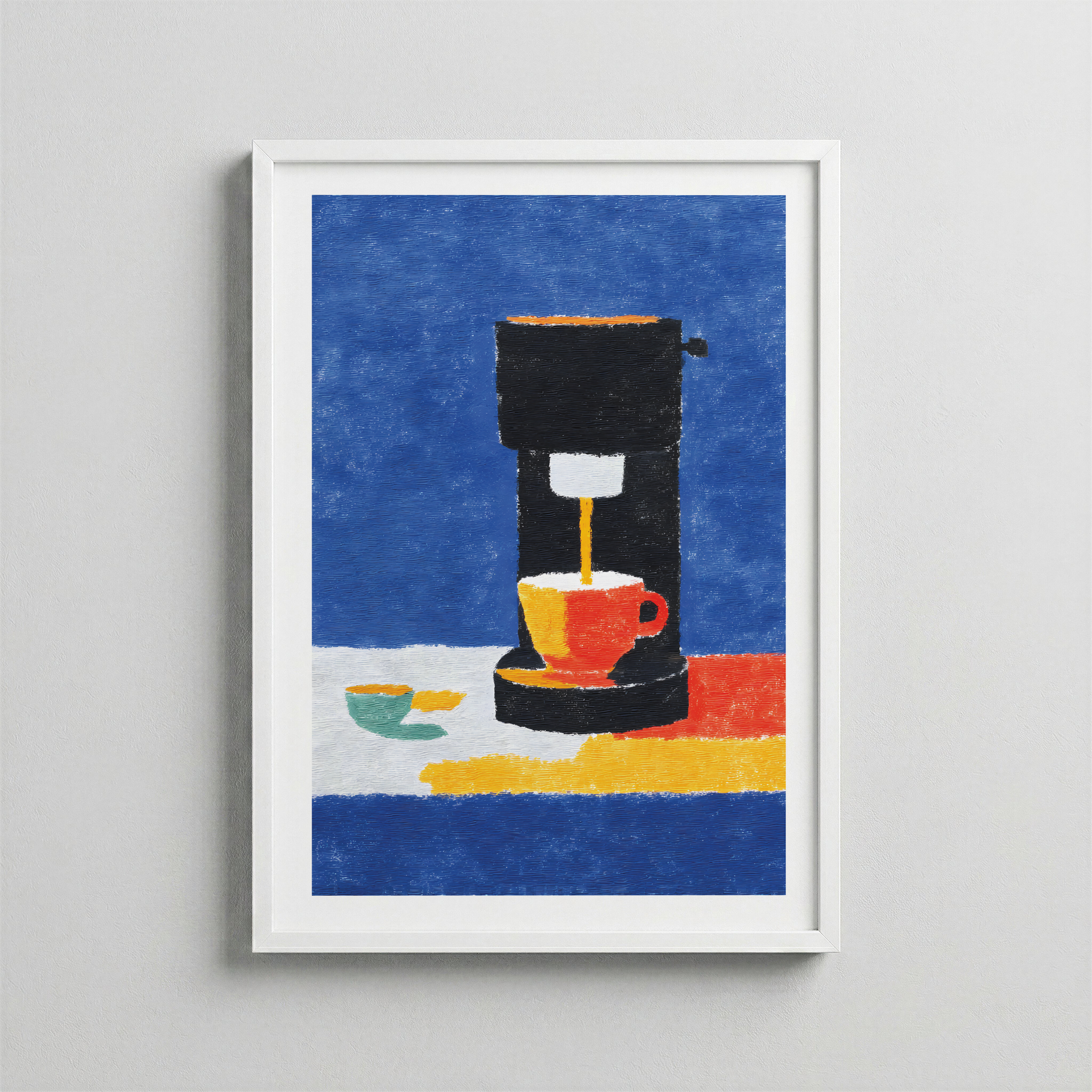 Sabah — Coffee Illustration Poster