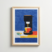 Sabah — Coffee Illustration Poster