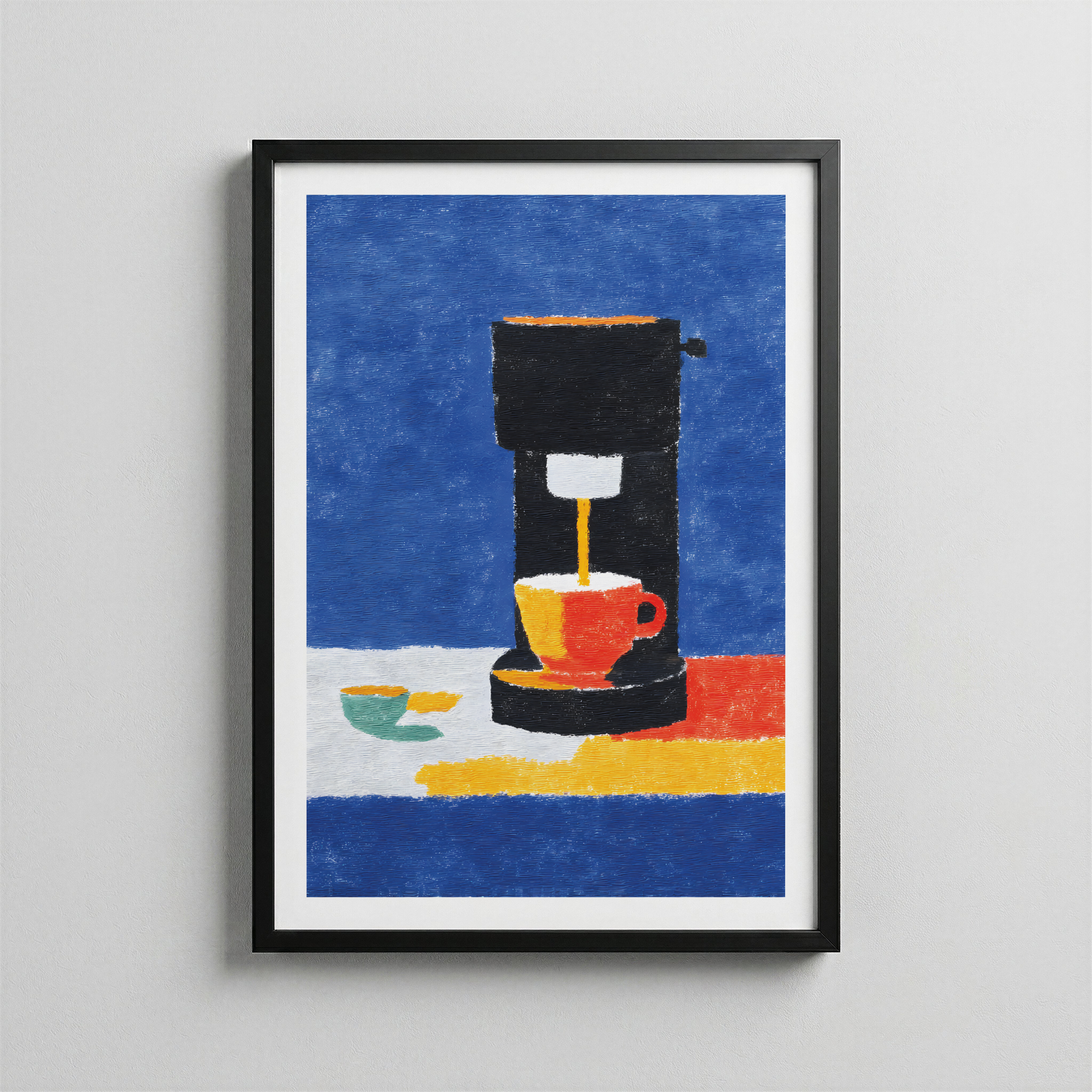 Sabah — Coffee Illustration Poster