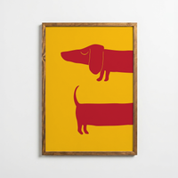 Sausage Dog — Animal Poster