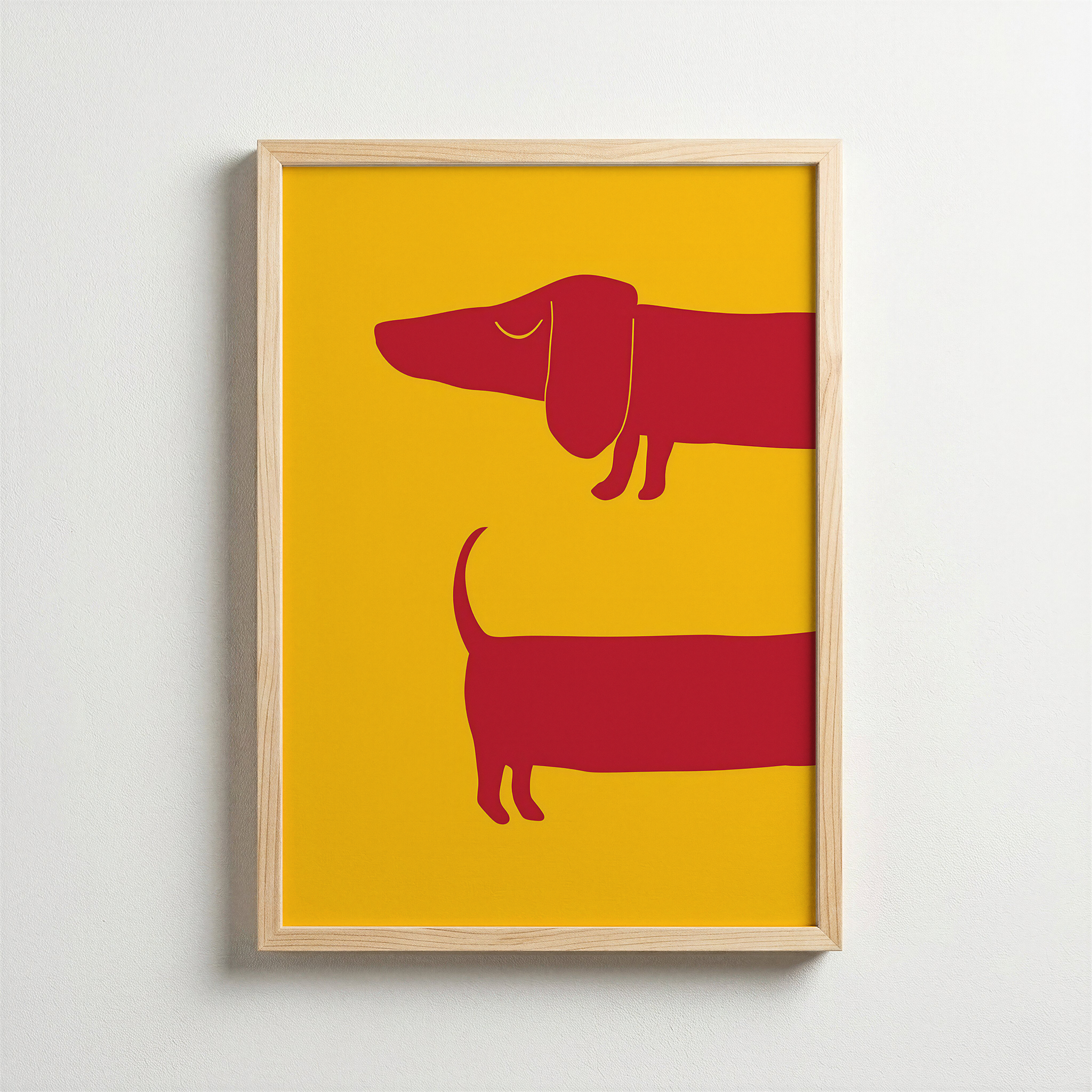 Sausage Dog — Animal Poster