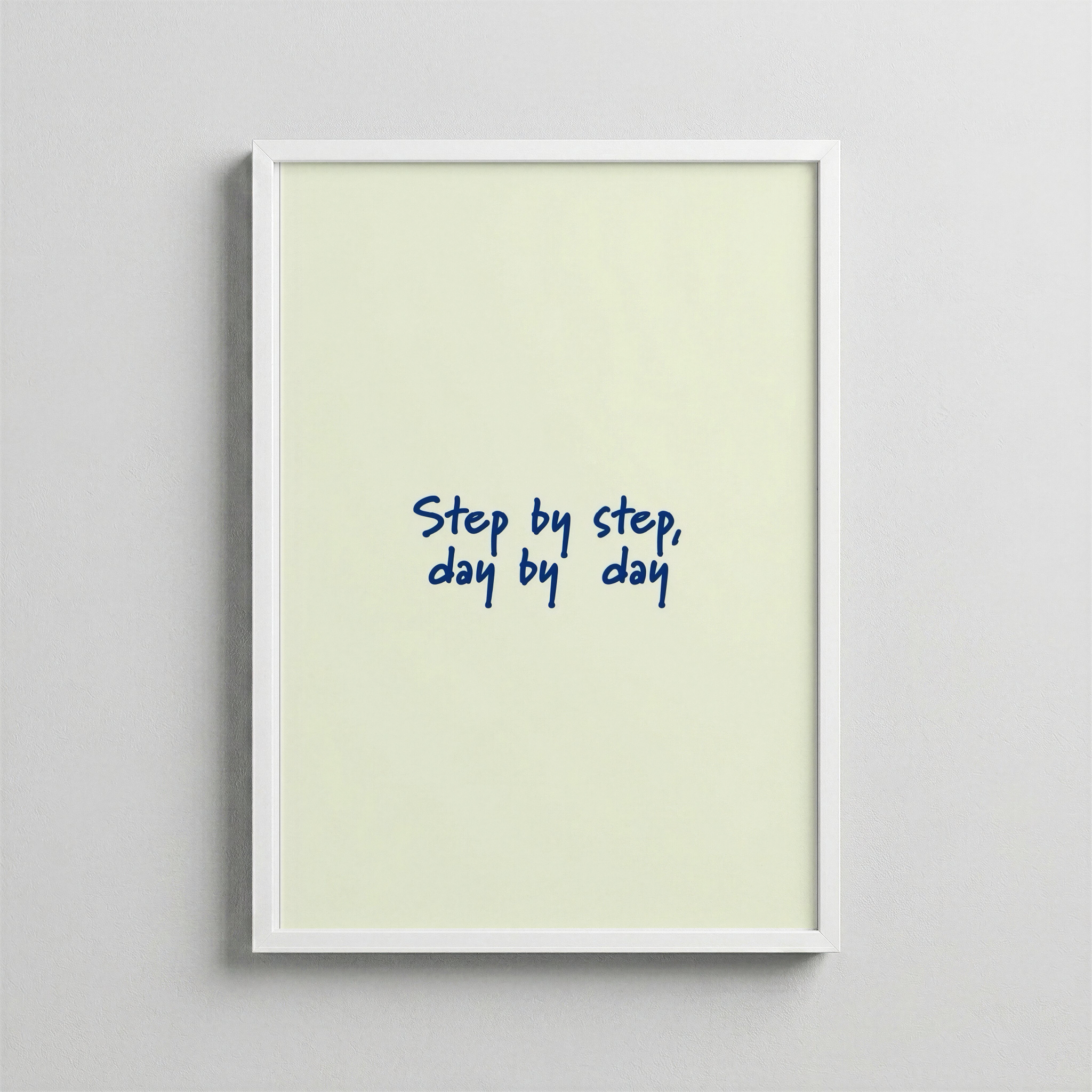 Step by Step, Day by Day