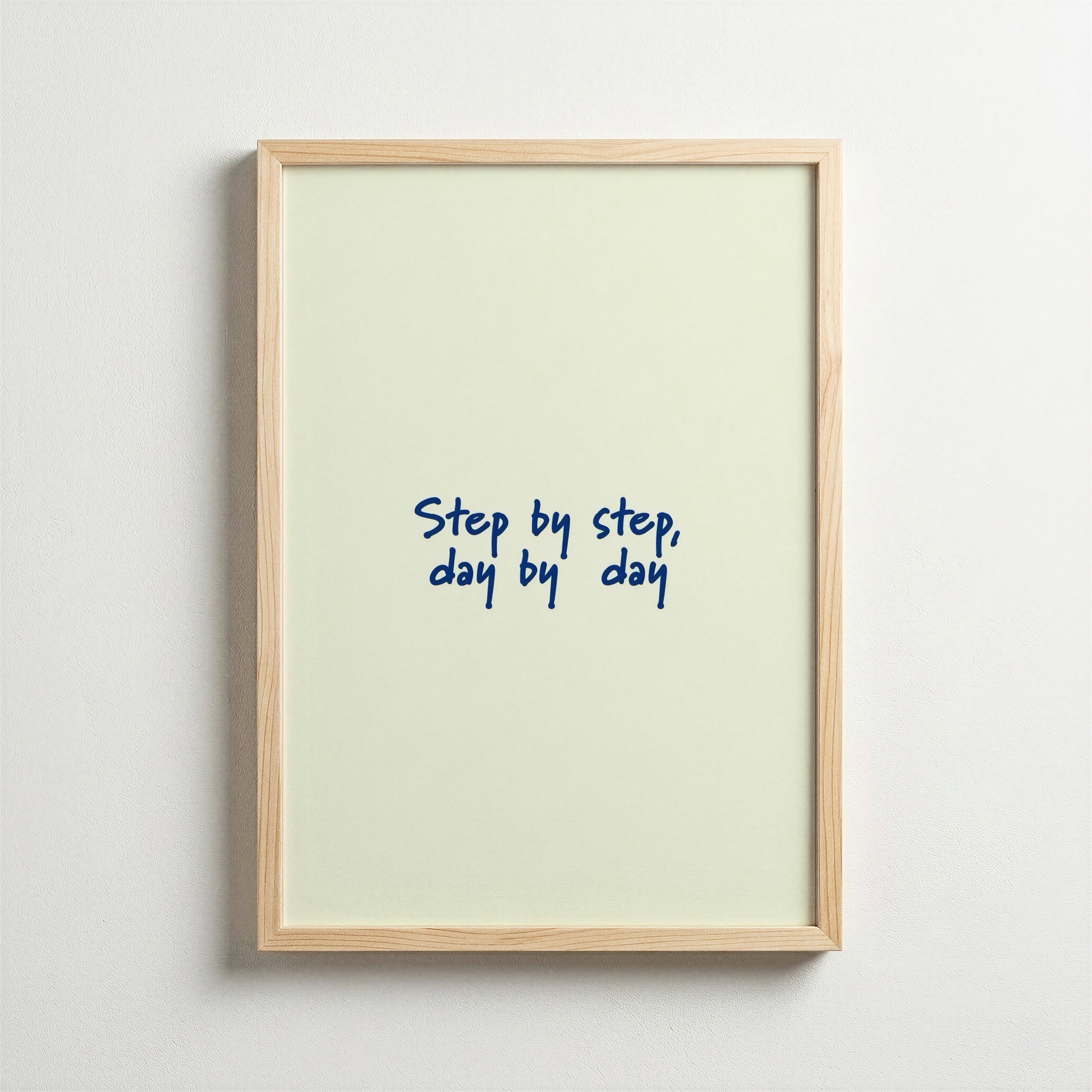 Step by Step, Day by Day