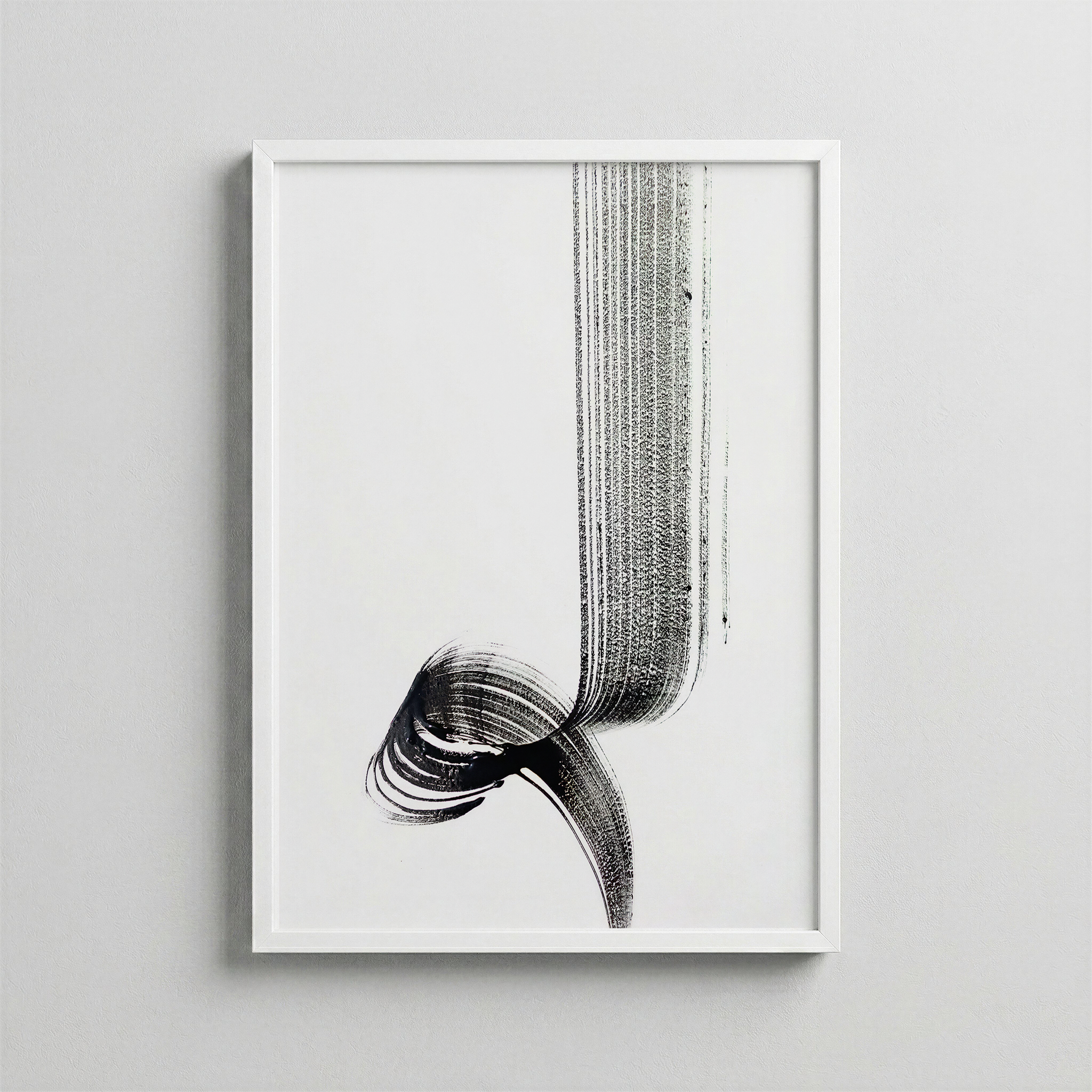 Stroke — Abstract Poster