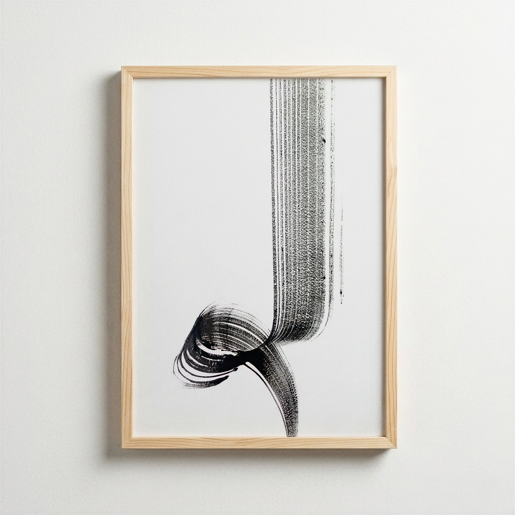 Stroke — Abstract Poster
