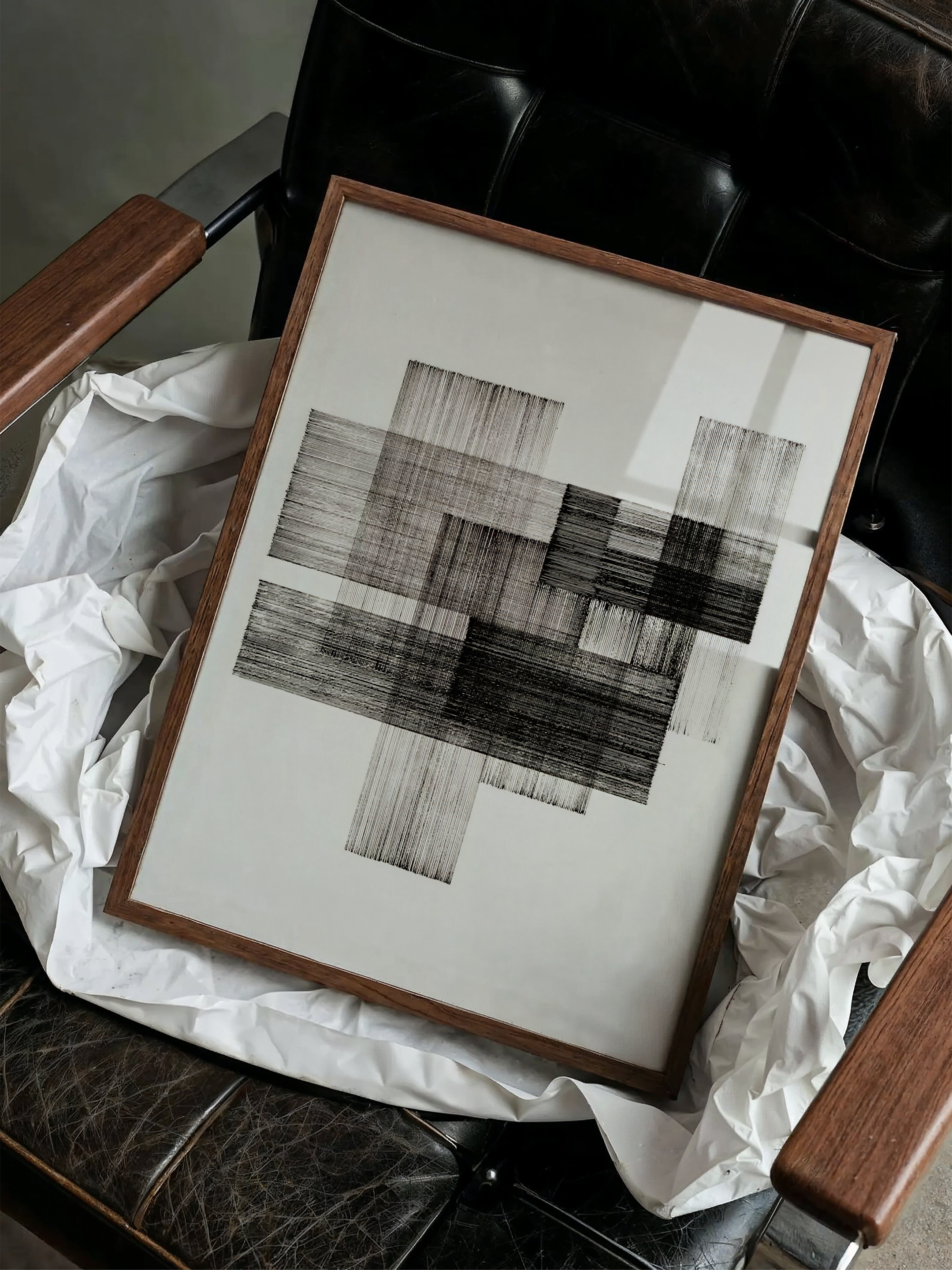 Structure — Geometric Poster