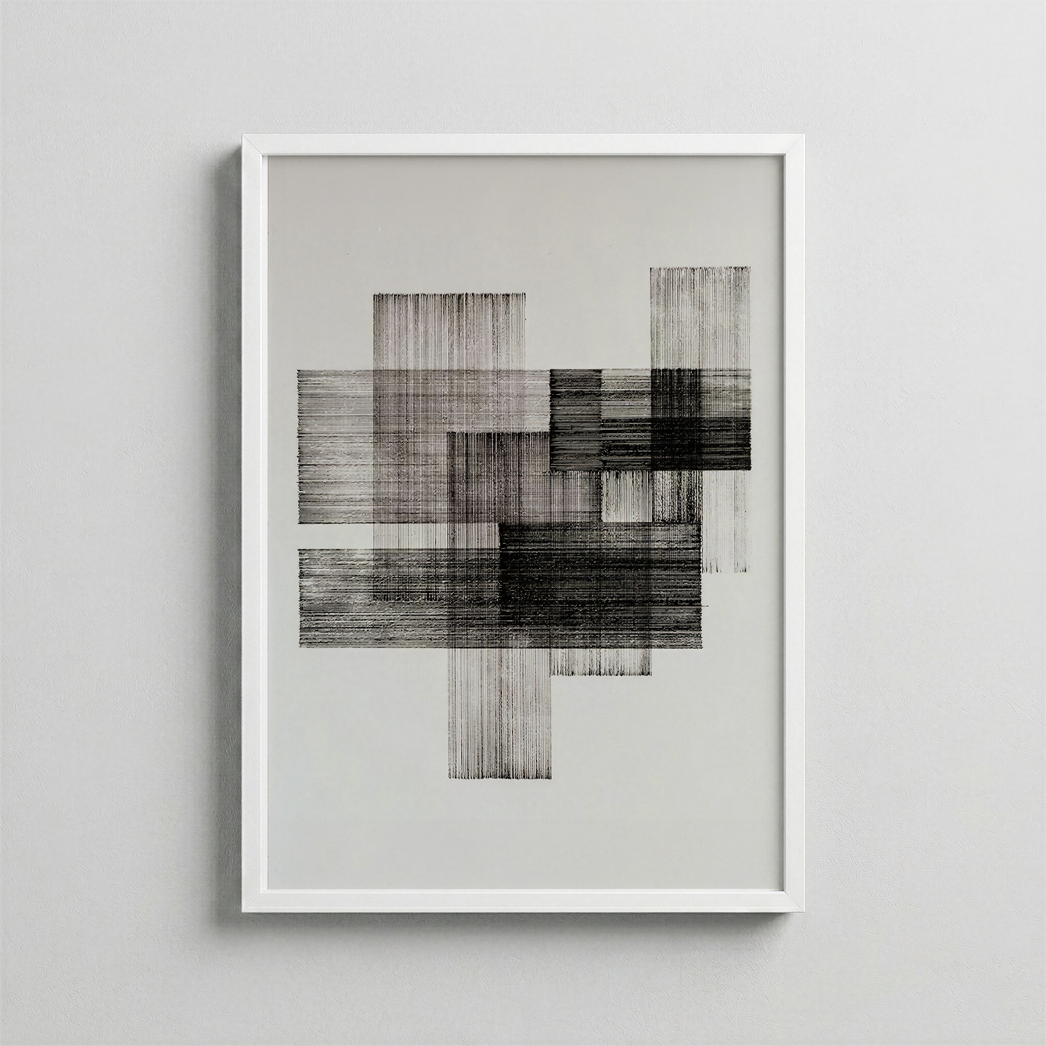 Structure — Geometric Poster