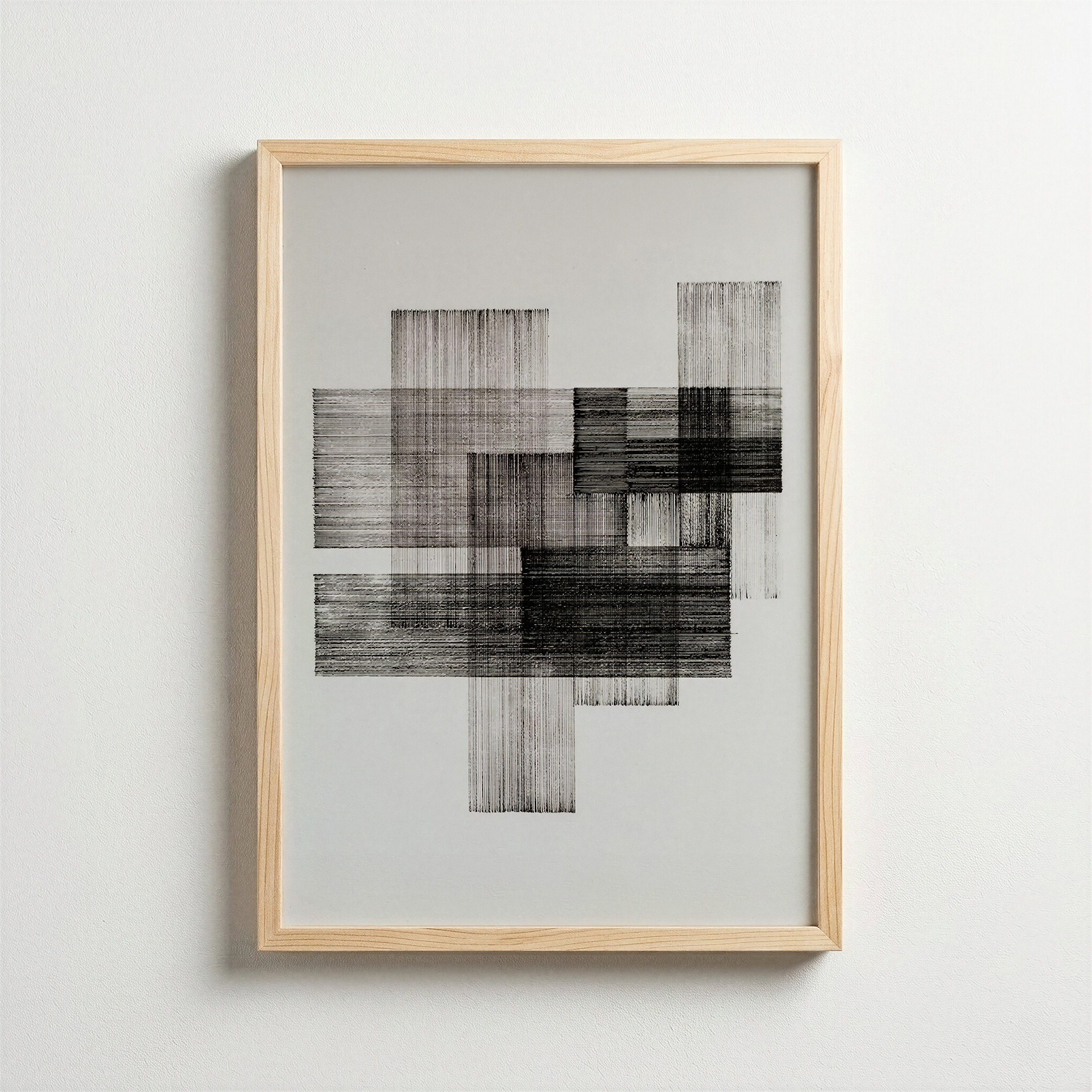 Structure — Geometric Poster