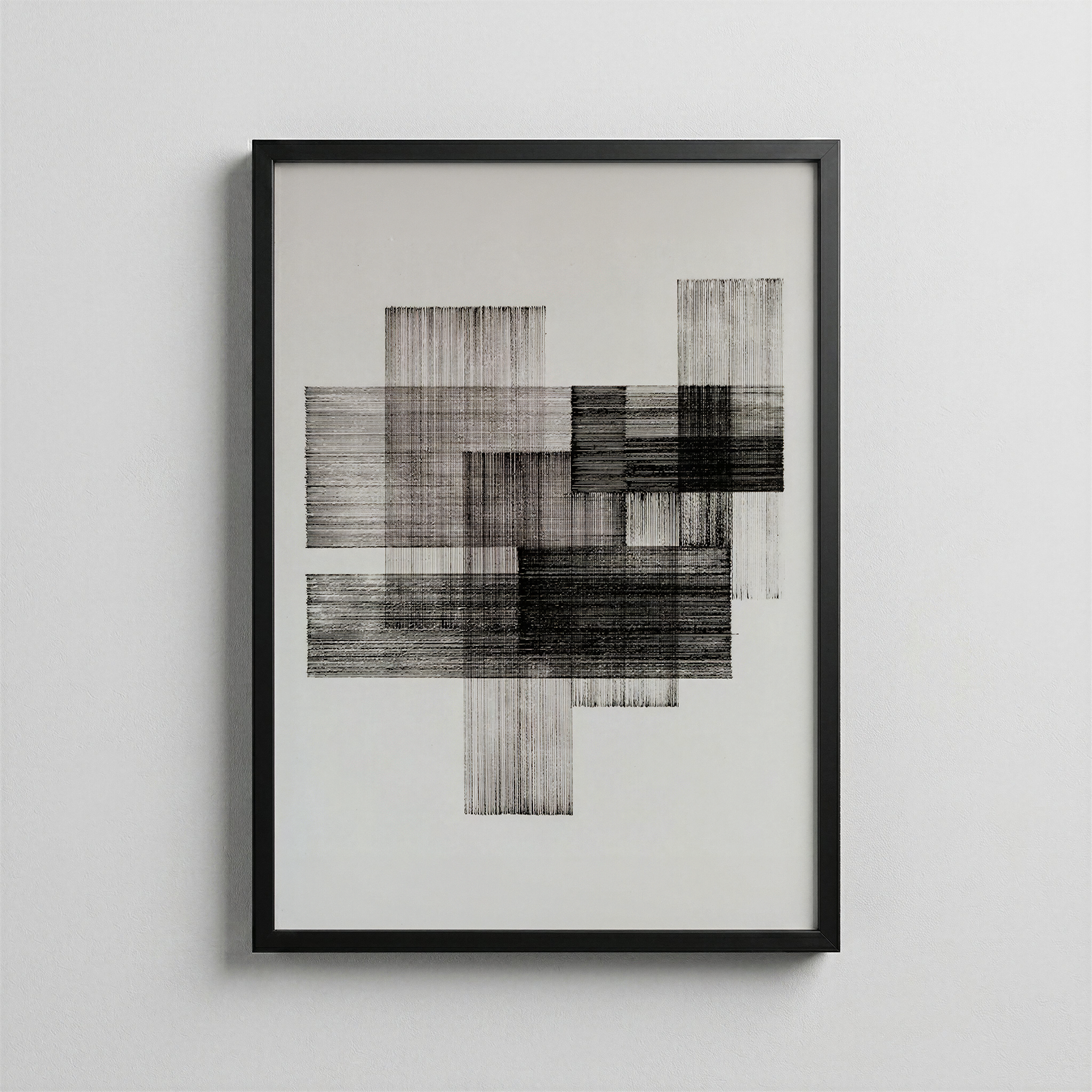 Structure — Geometric Poster