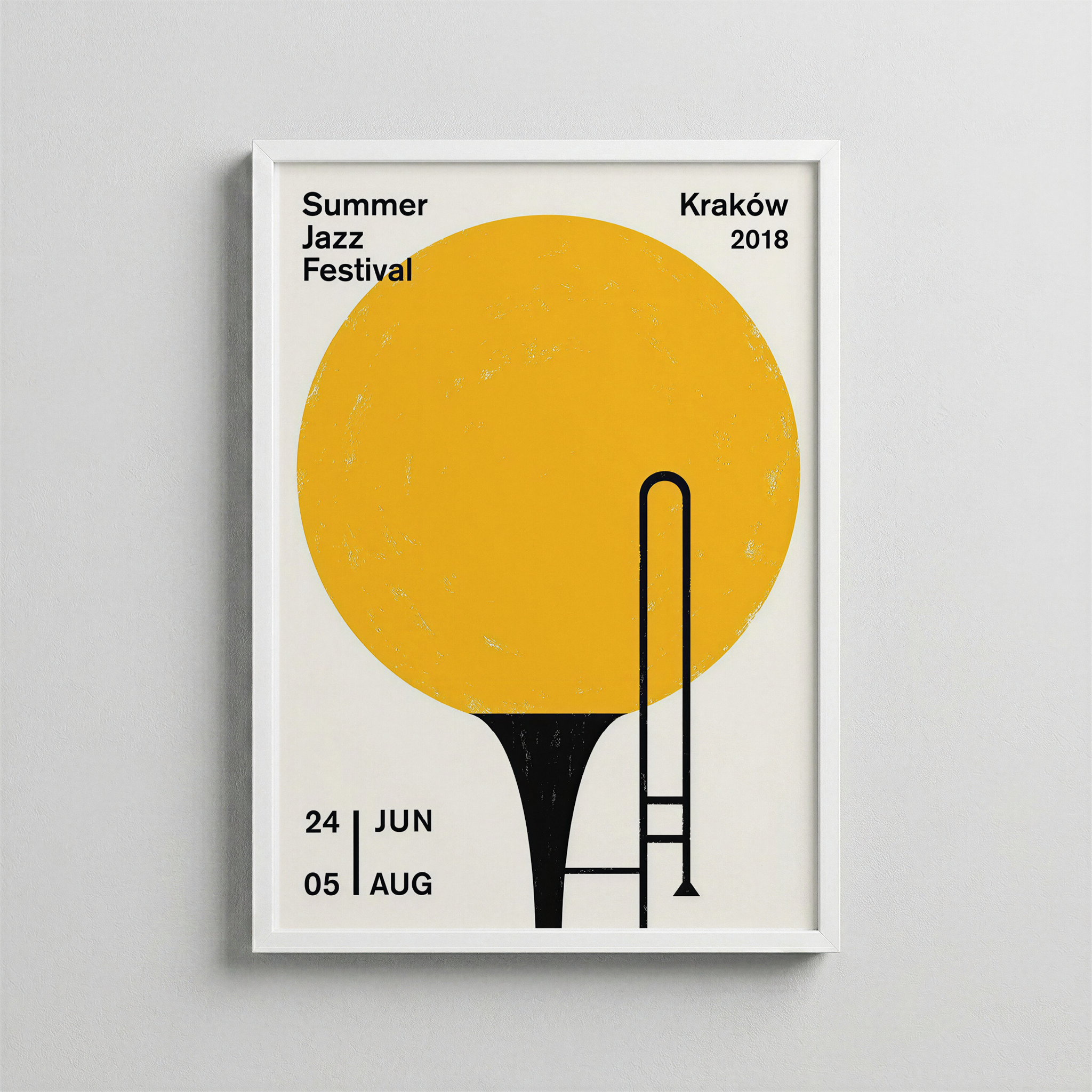 Summer Jazz Festival Kraków 2018 Poster