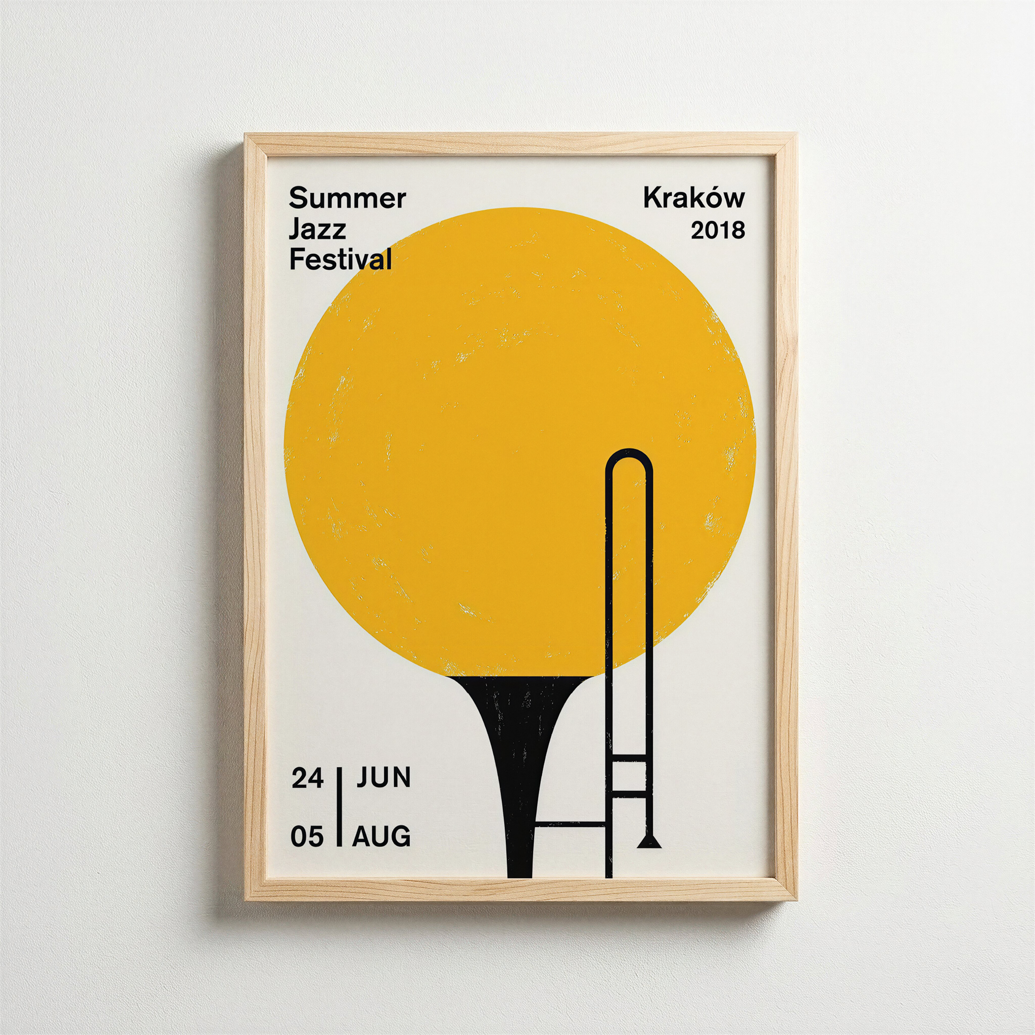 Summer Jazz Festival Kraków 2018 Poster