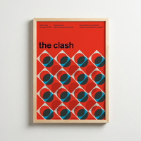 The Clash – Geometrik Punk Posteri