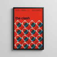 The Clash – Geometrik Punk Posteri