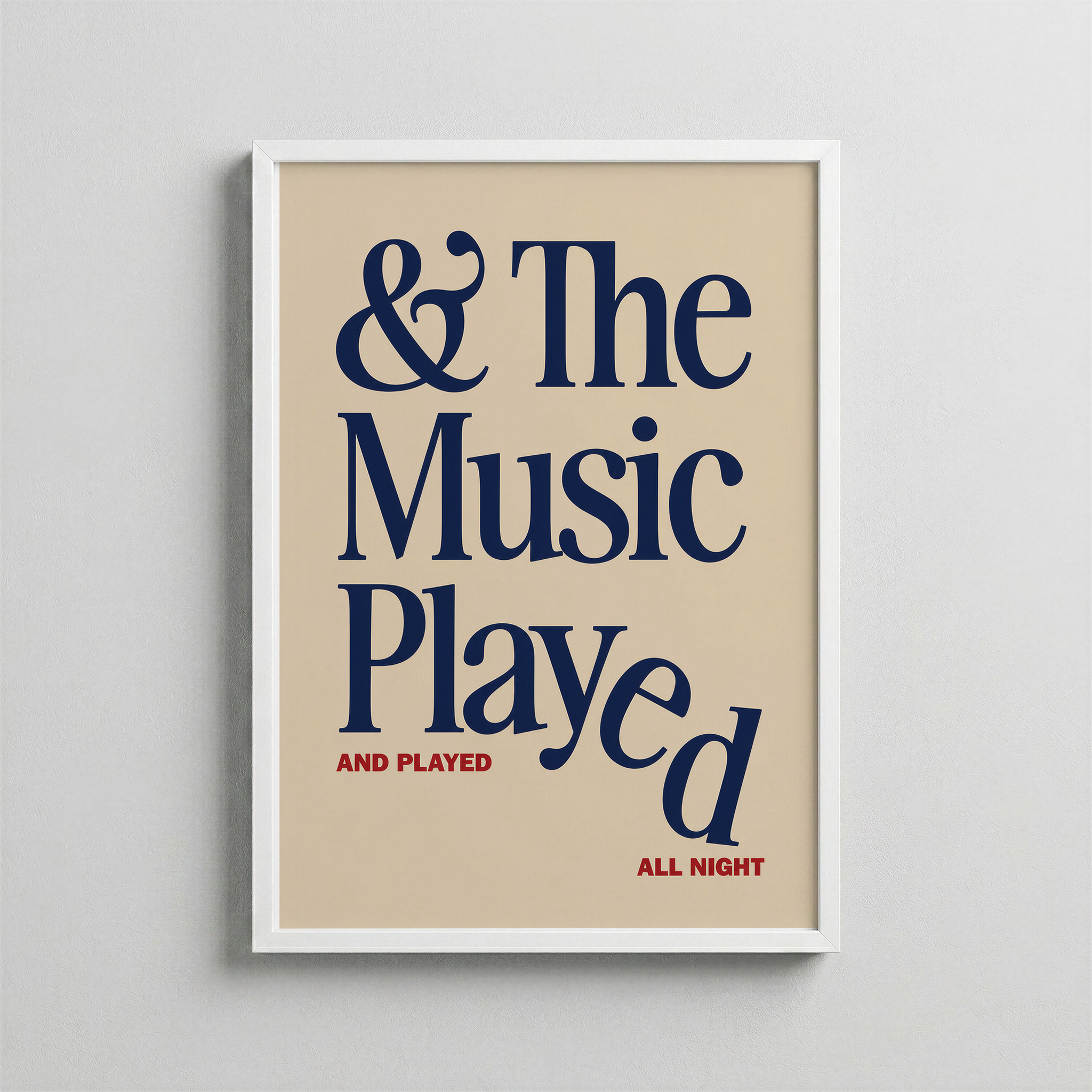 The Music Played