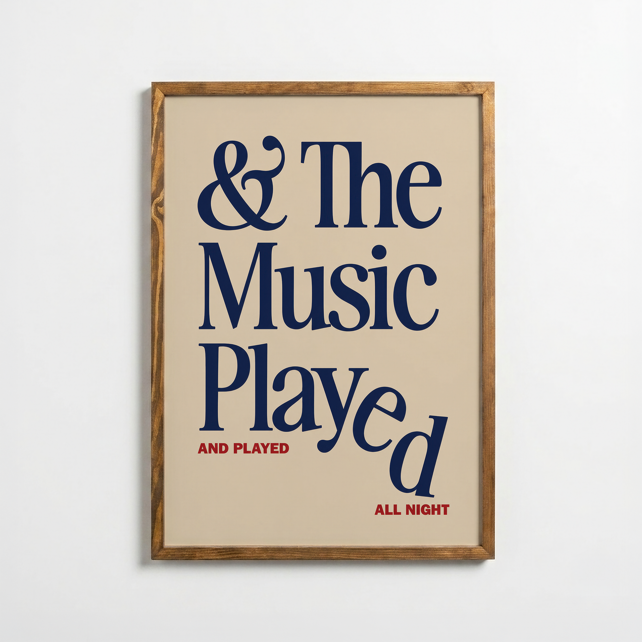 The Music Played