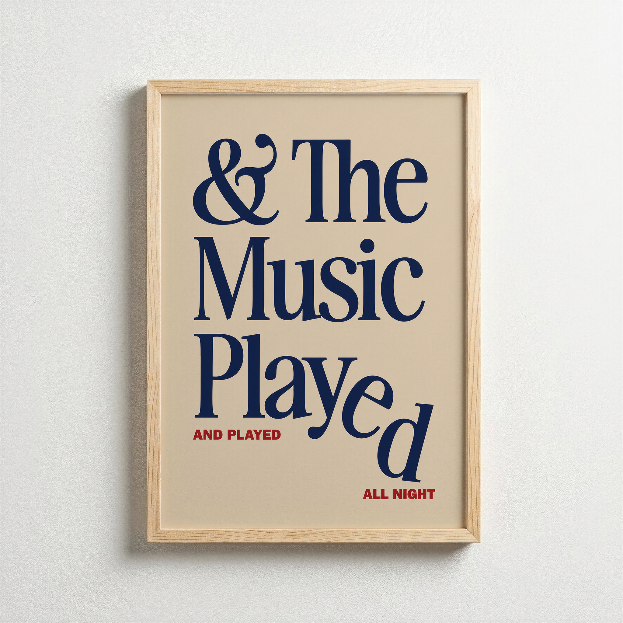 The Music Played