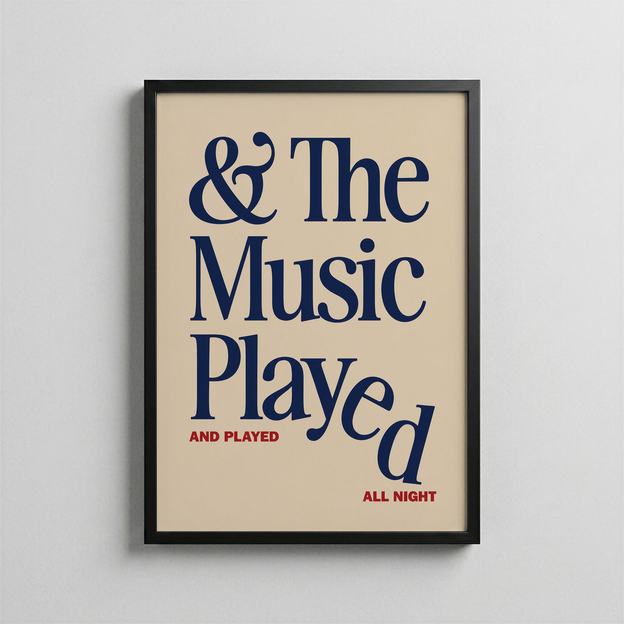 The Music Played