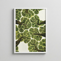 Treetops — Nature Poster