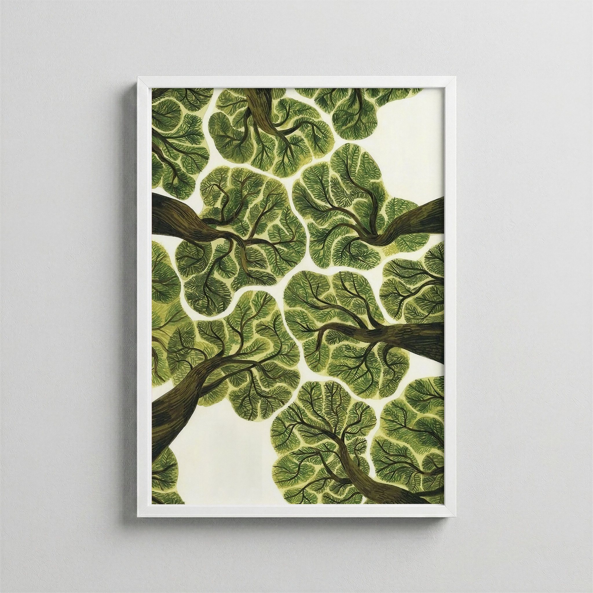Treetops — Nature Poster
