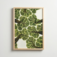 Treetops — Nature Poster