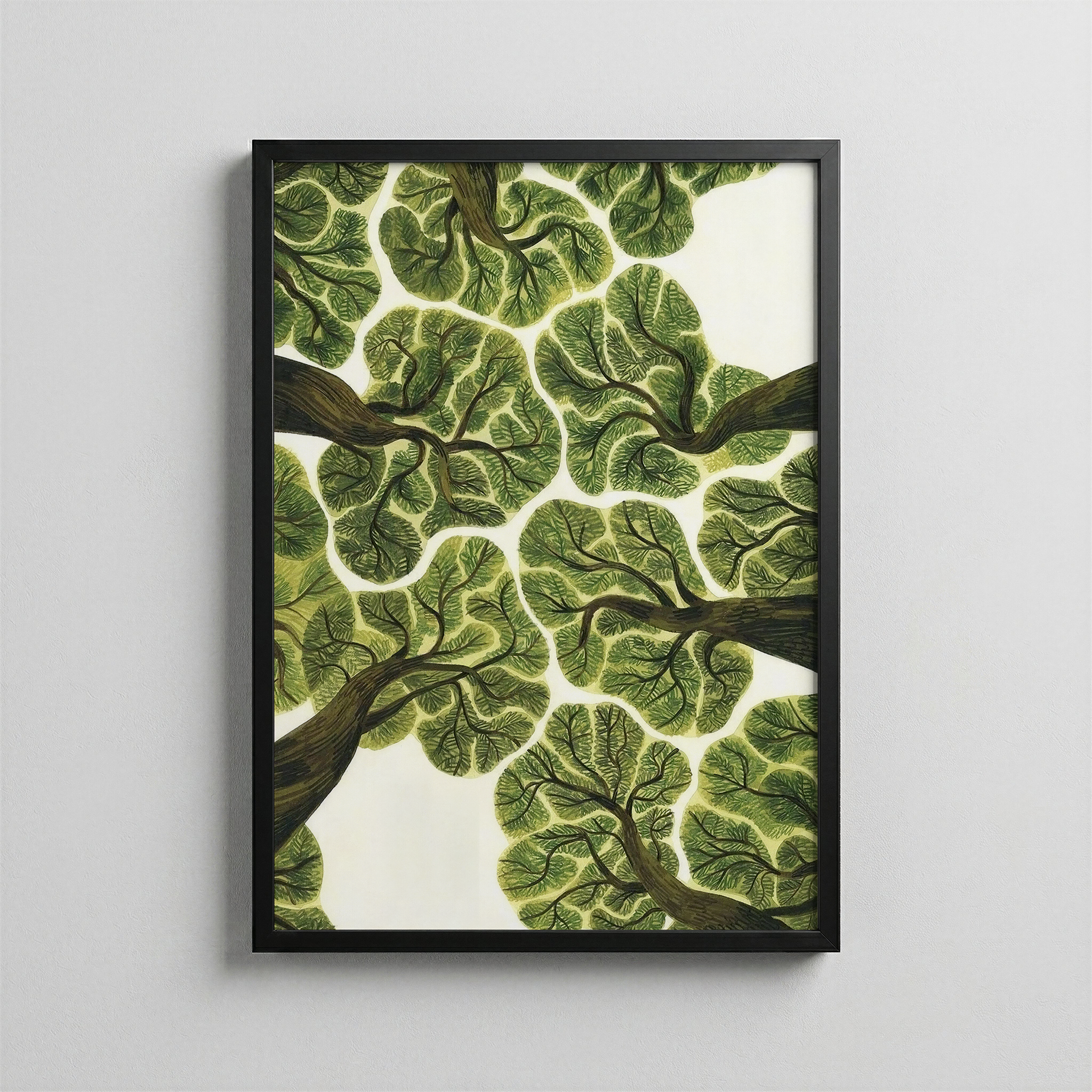 Treetops — Nature Poster
