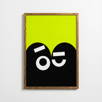 Two Faces – Minimal Character Poster