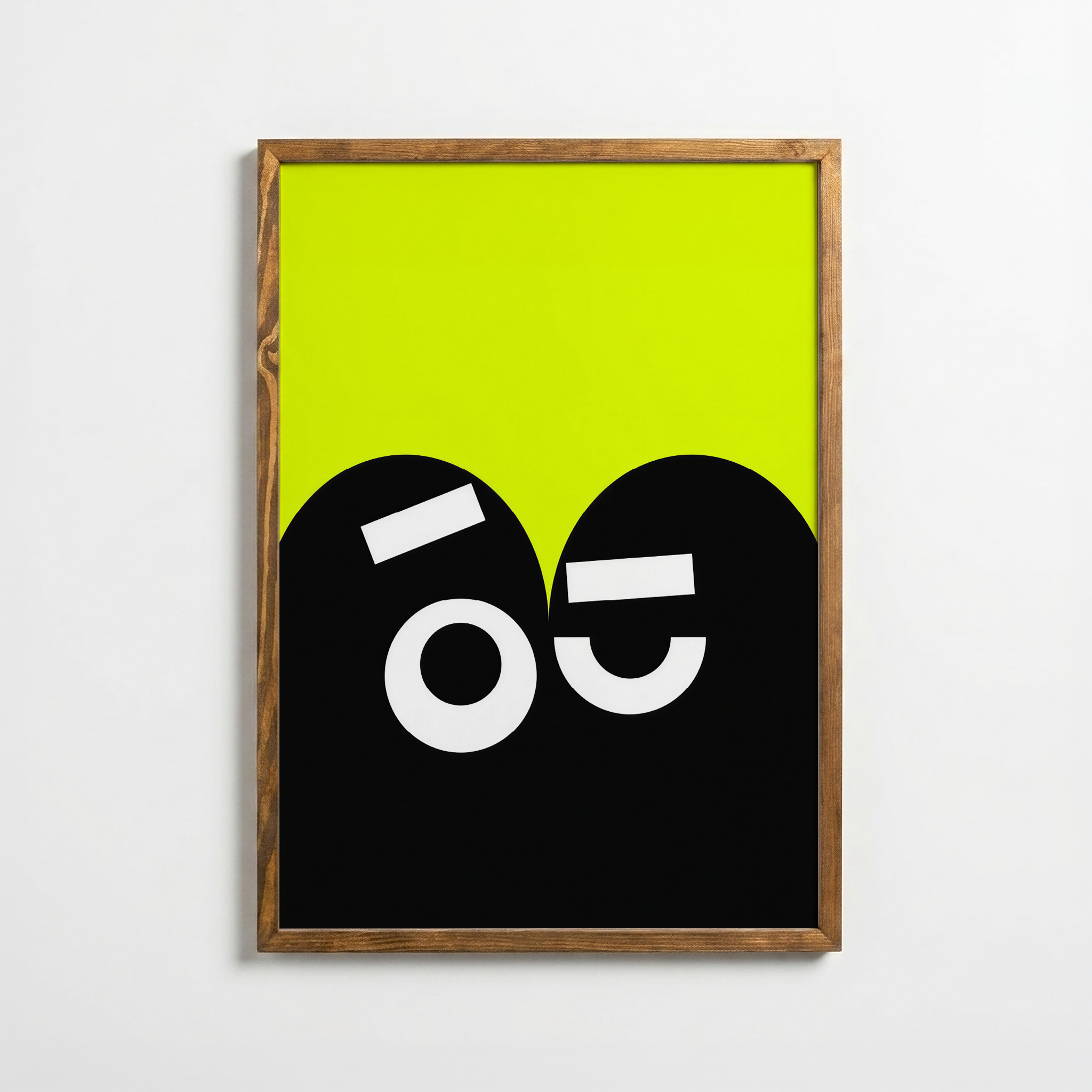 Two Faces – Minimal Character Poster