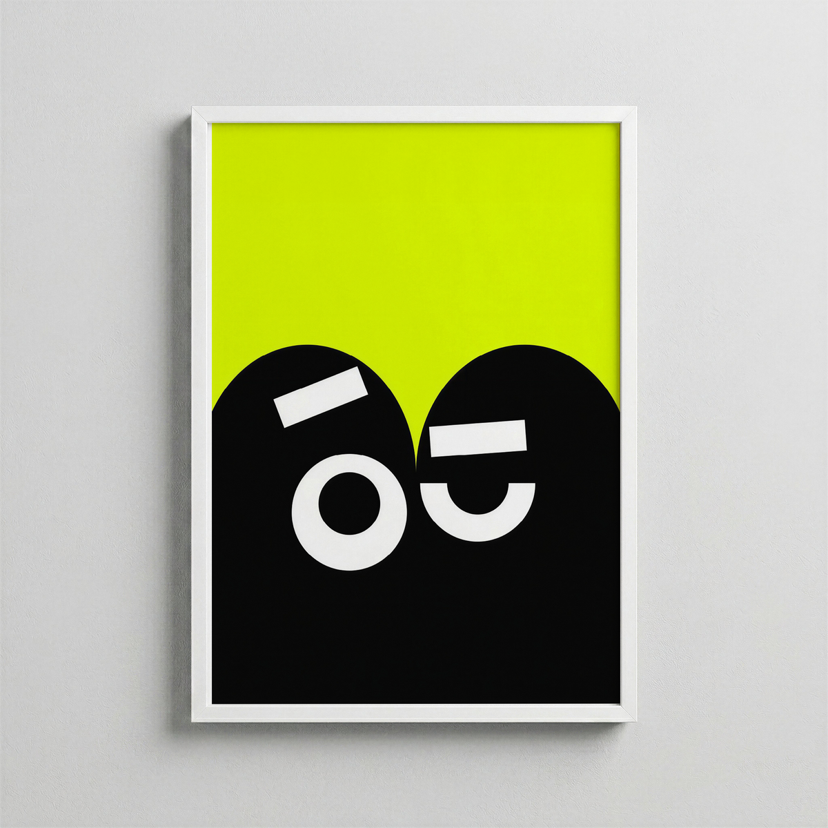 Two Faces – Minimal Character Poster