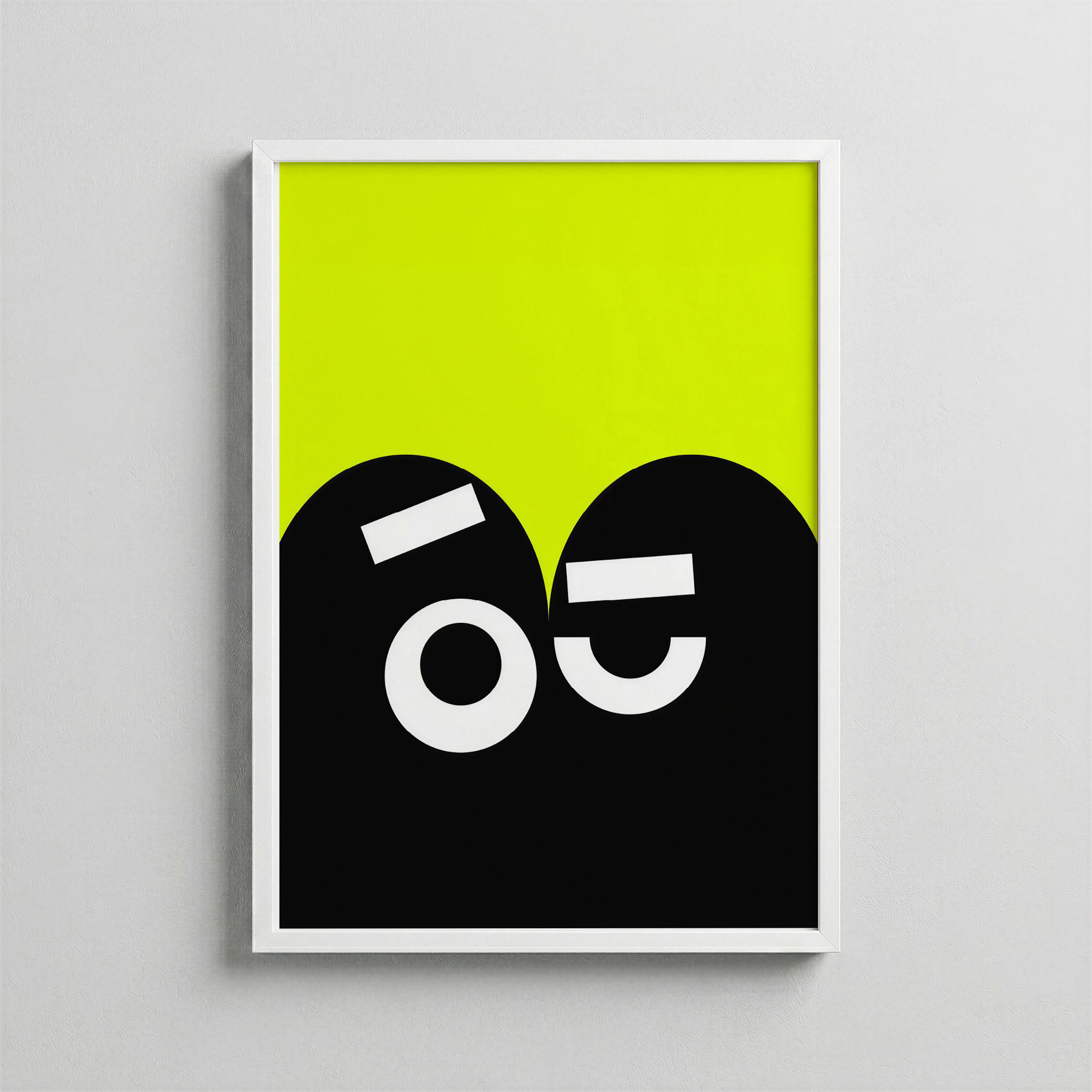 Two Faces – Minimal Character Poster