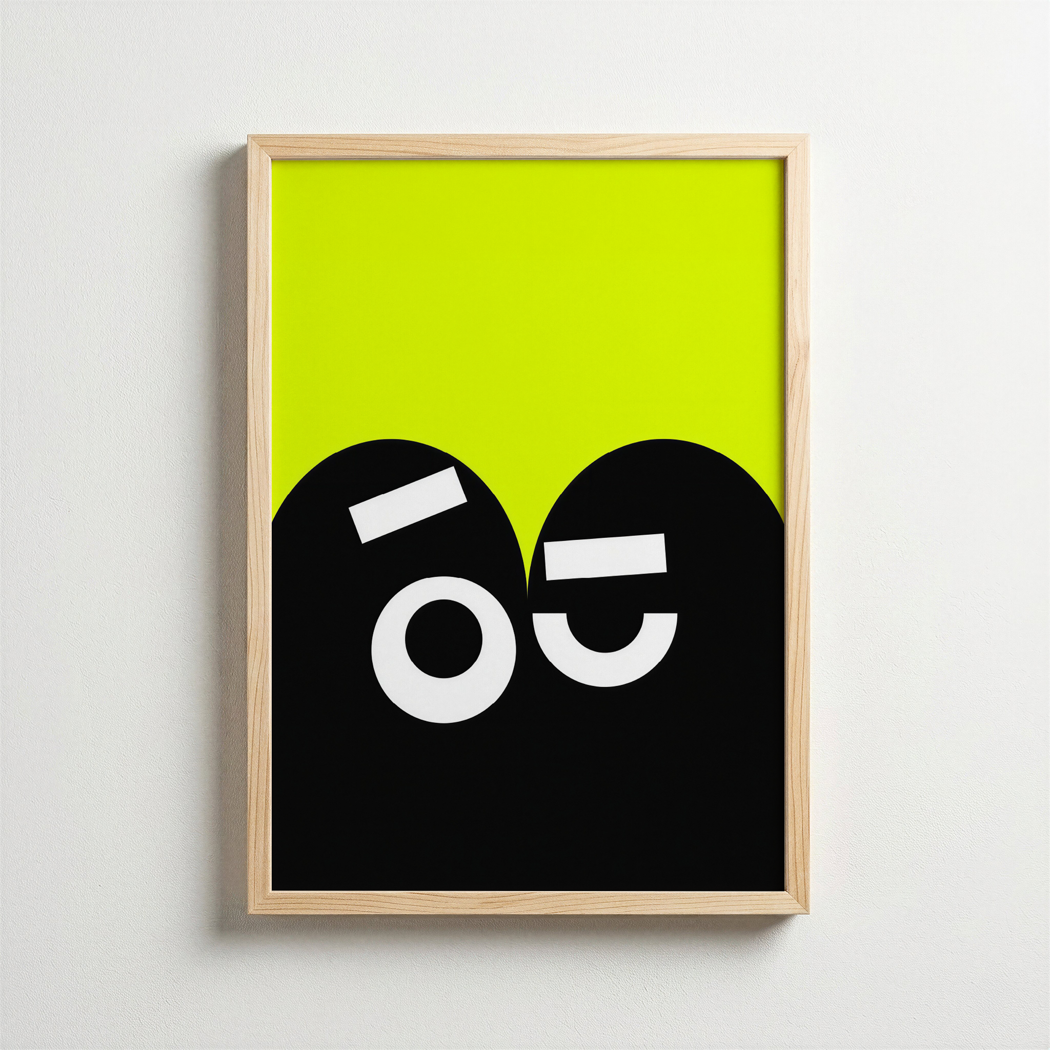 Two Faces – Minimal Character Poster