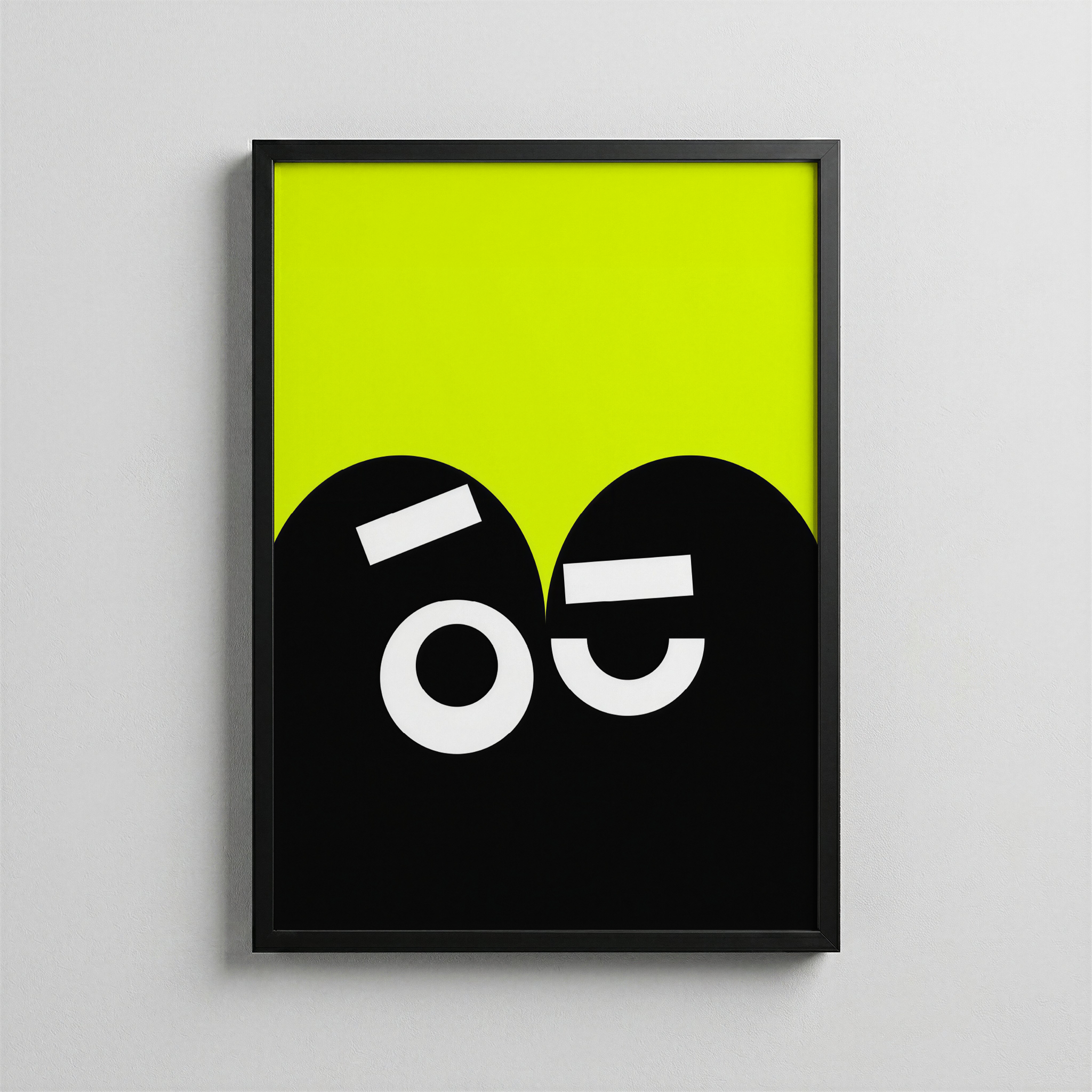 Two Faces – Minimal Character Poster